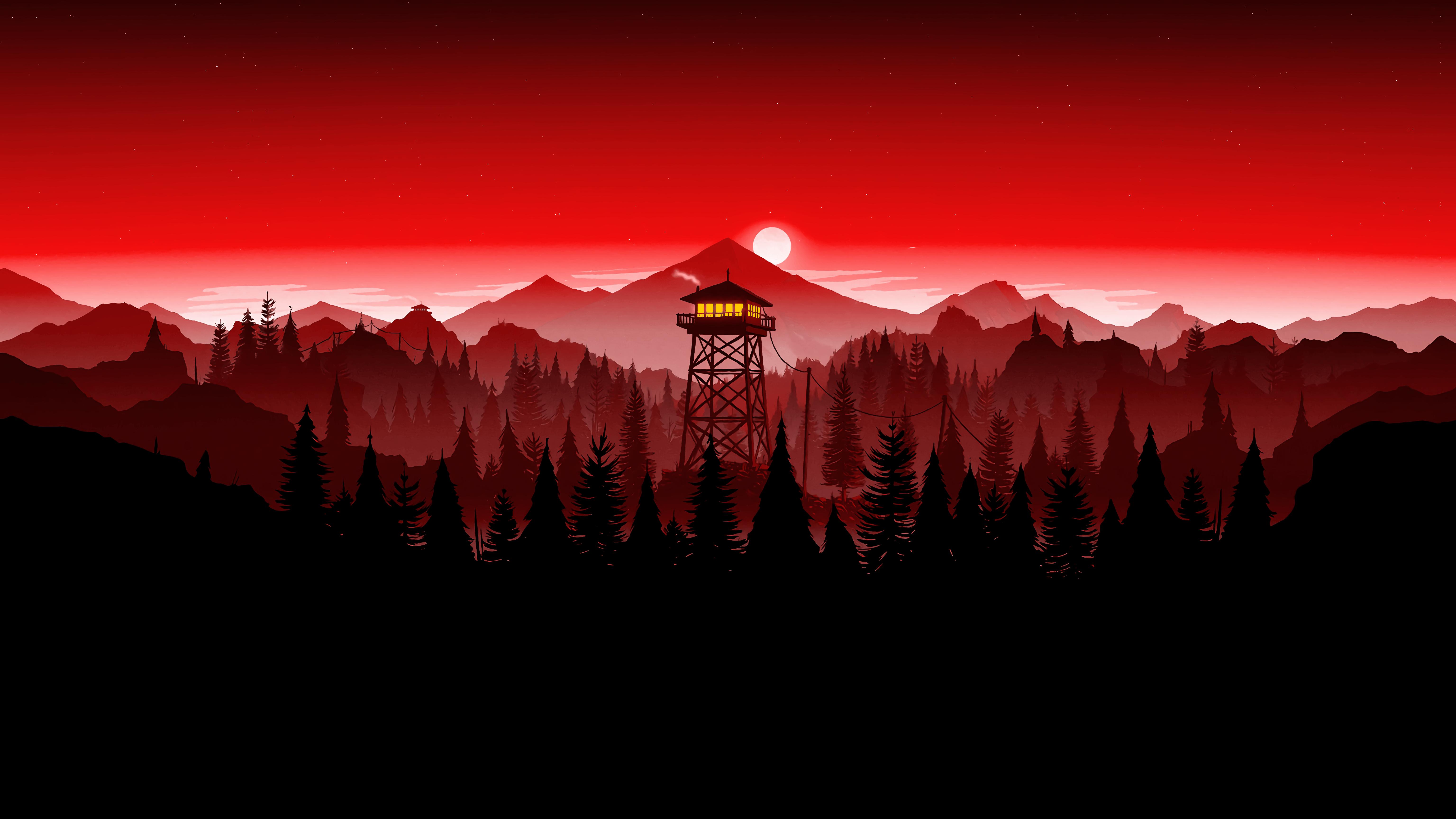 6144 x 3456 · png - Firewatch PC Wallpapers on WallpaperDog