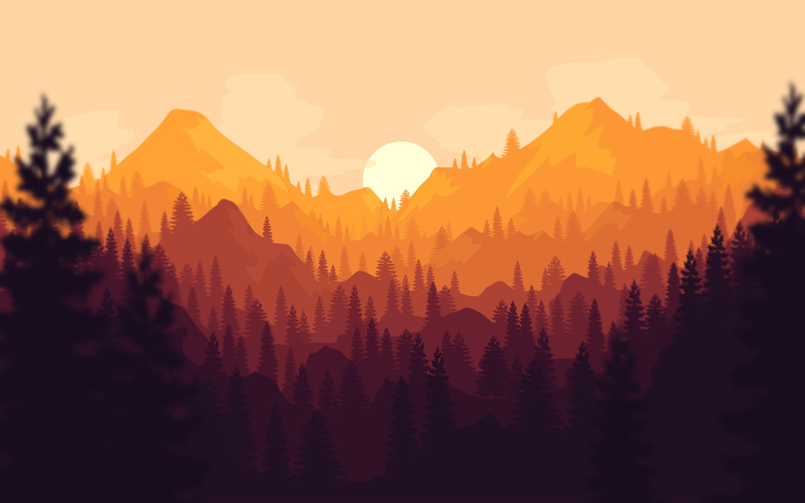 2560 x 1600 · png - Firewatch Game Wallpapers on WallpaperDog
