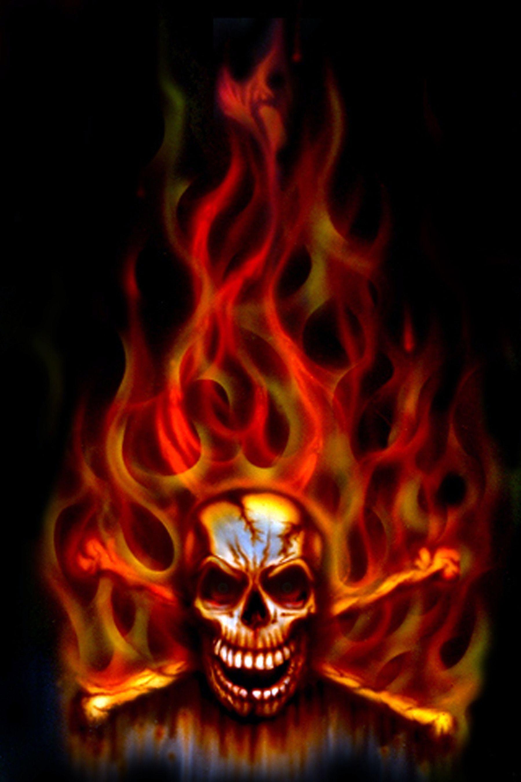 1799 x 2700 · jpeg - Flaming Skull Wallpapers - Wallpaper Cave