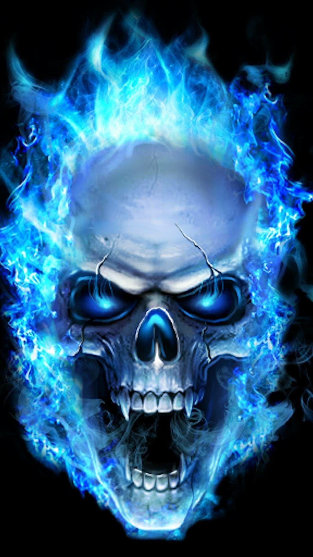 1080 x 1920 · jpeg - Flaming Skull iPhone Wallpapers - Top Free Flaming Skull iPhone ...