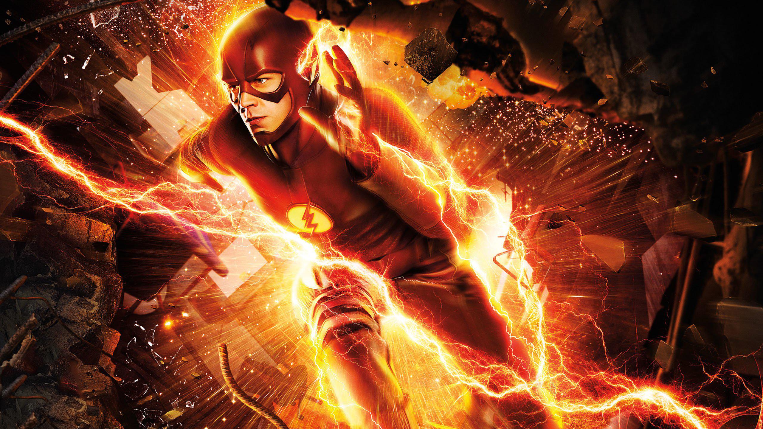 2560 x 1440 · jpeg - The Flash (2014) HD Wallpaper | Background Image | 2560x1440 | ID ...