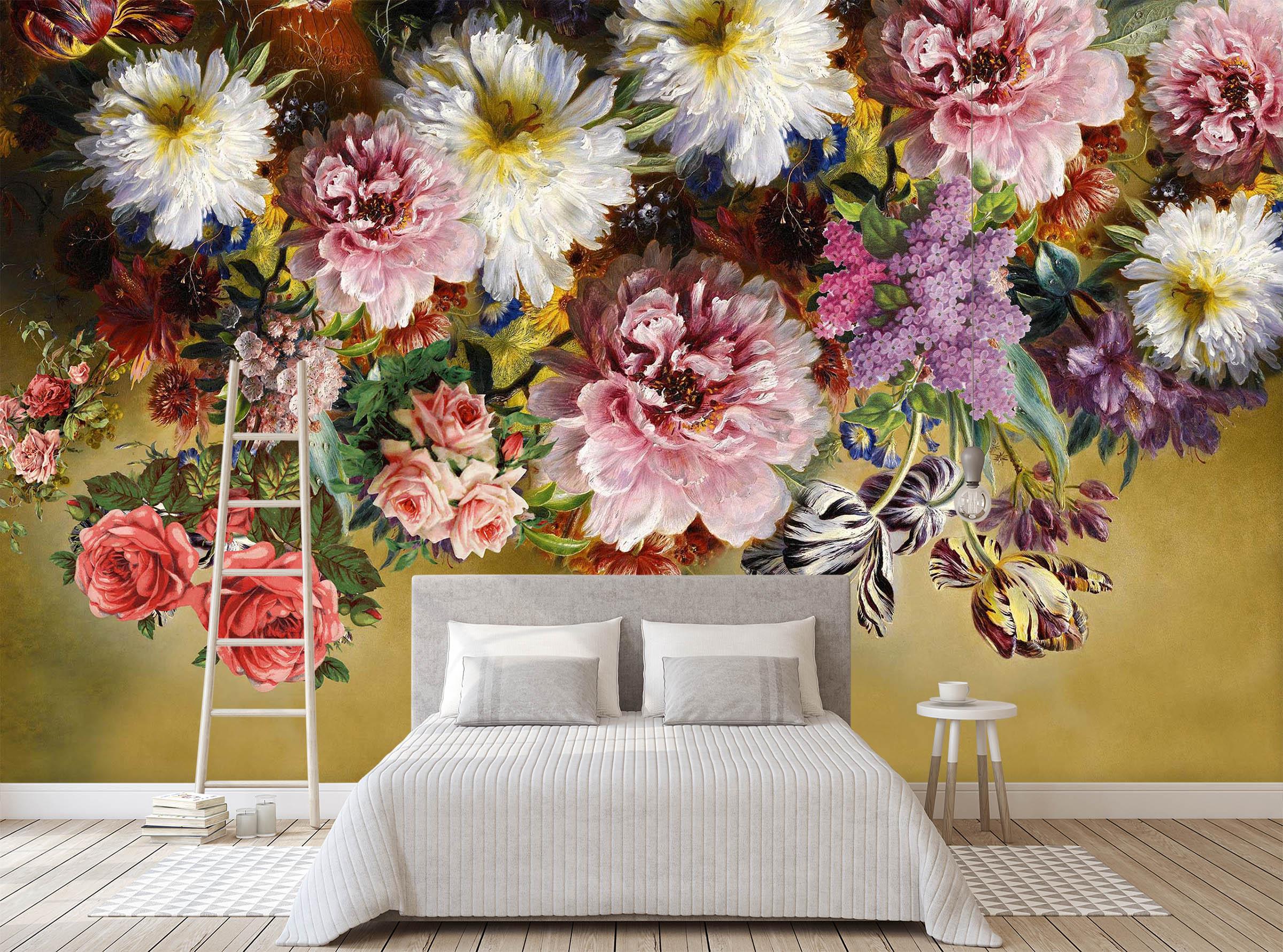 2400 x 1782 · jpeg - 3D Rose Flower 1612 Wall Murals | AJ Wallpaper