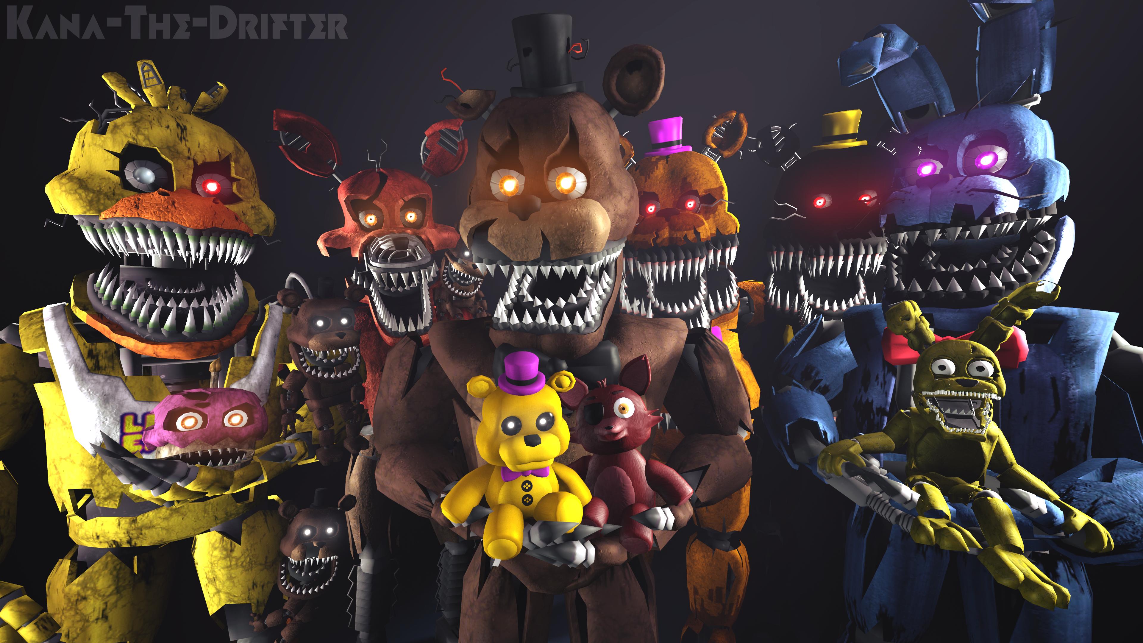 3840 x 2160 · png - We All Are Still Your Friends (FNAF SFM Wallpaper) by Kana-The-Drifter ...