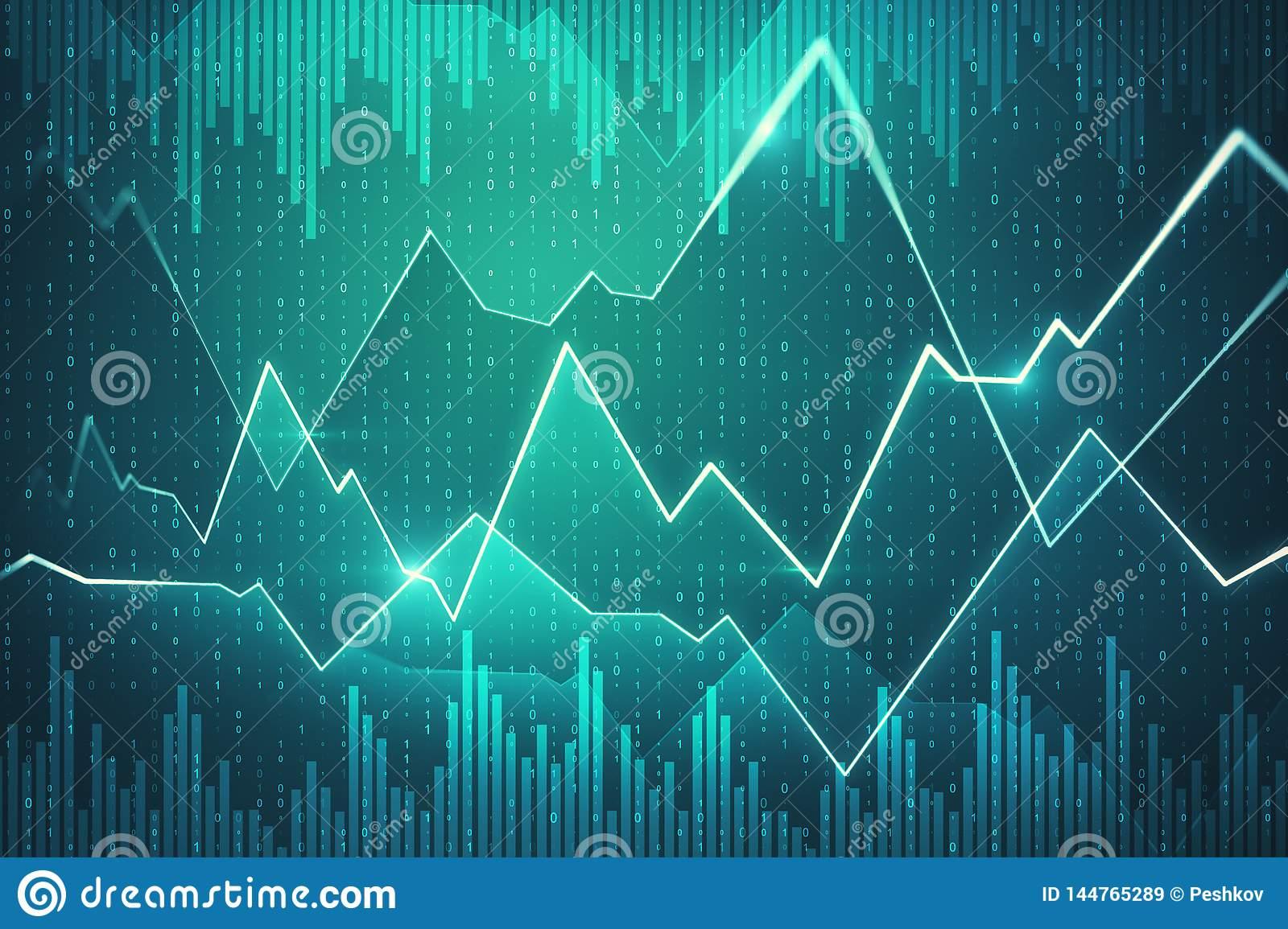 1600 x 1155 · jpeg - Creative Forex Chart Wallpaper Stock Illustration - Illustration of ...