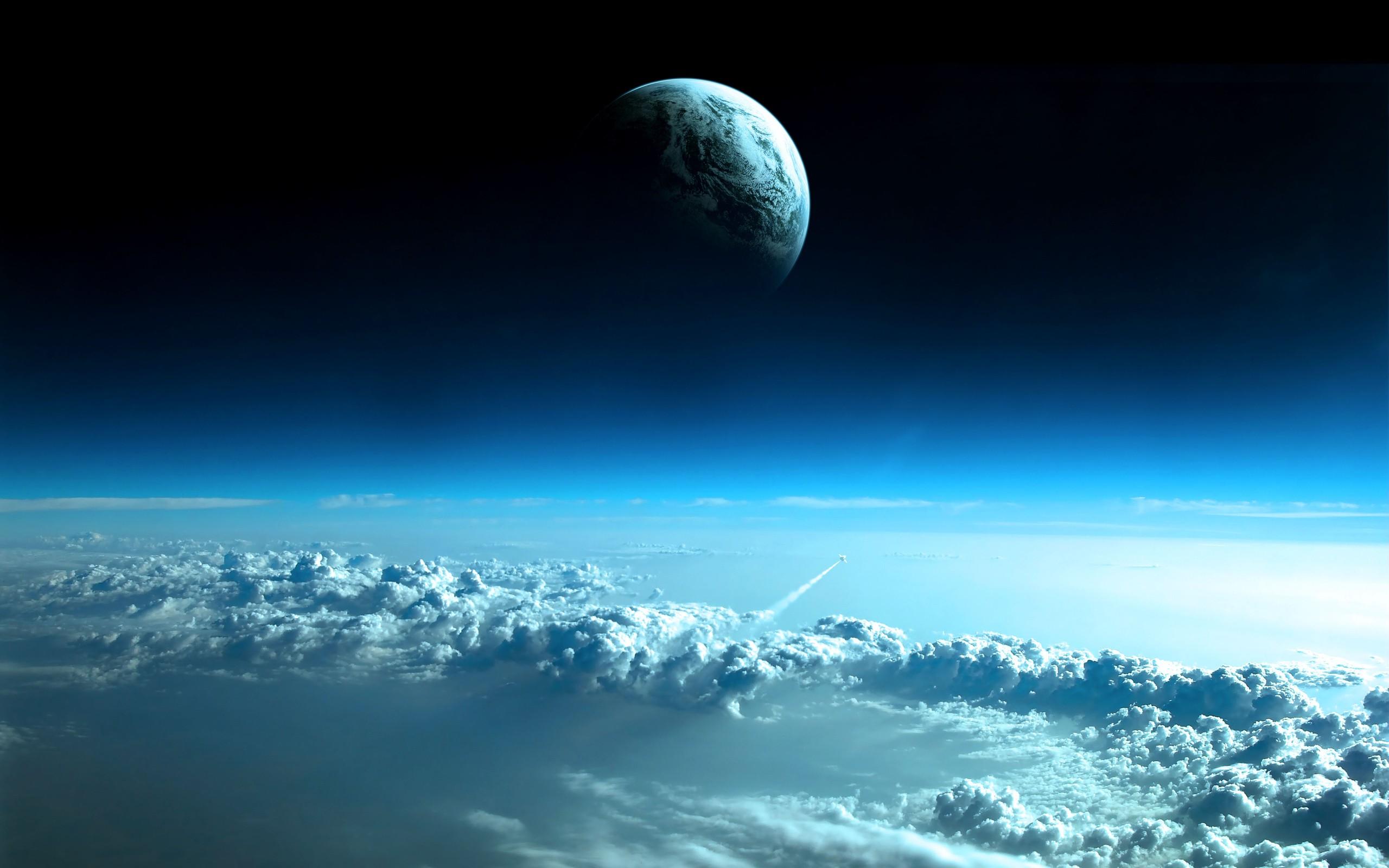 2560 x 1600 · jpeg - space, Earth, Clouds Wallpapers HD / Desktop and Mobile Backgrounds