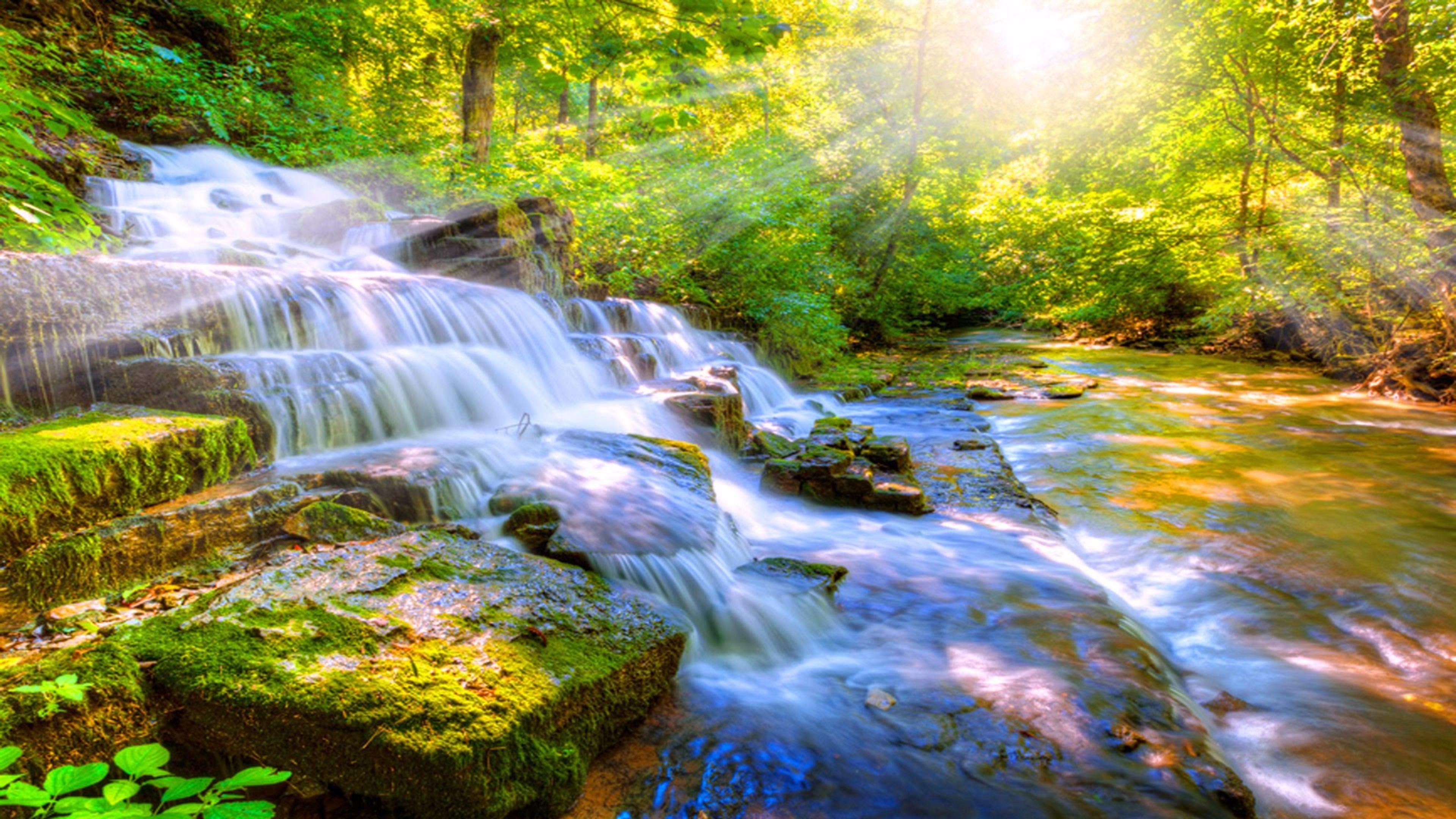 3840 x 2160 · jpeg - Waterfall Wallpaper with Sound (62+ images)