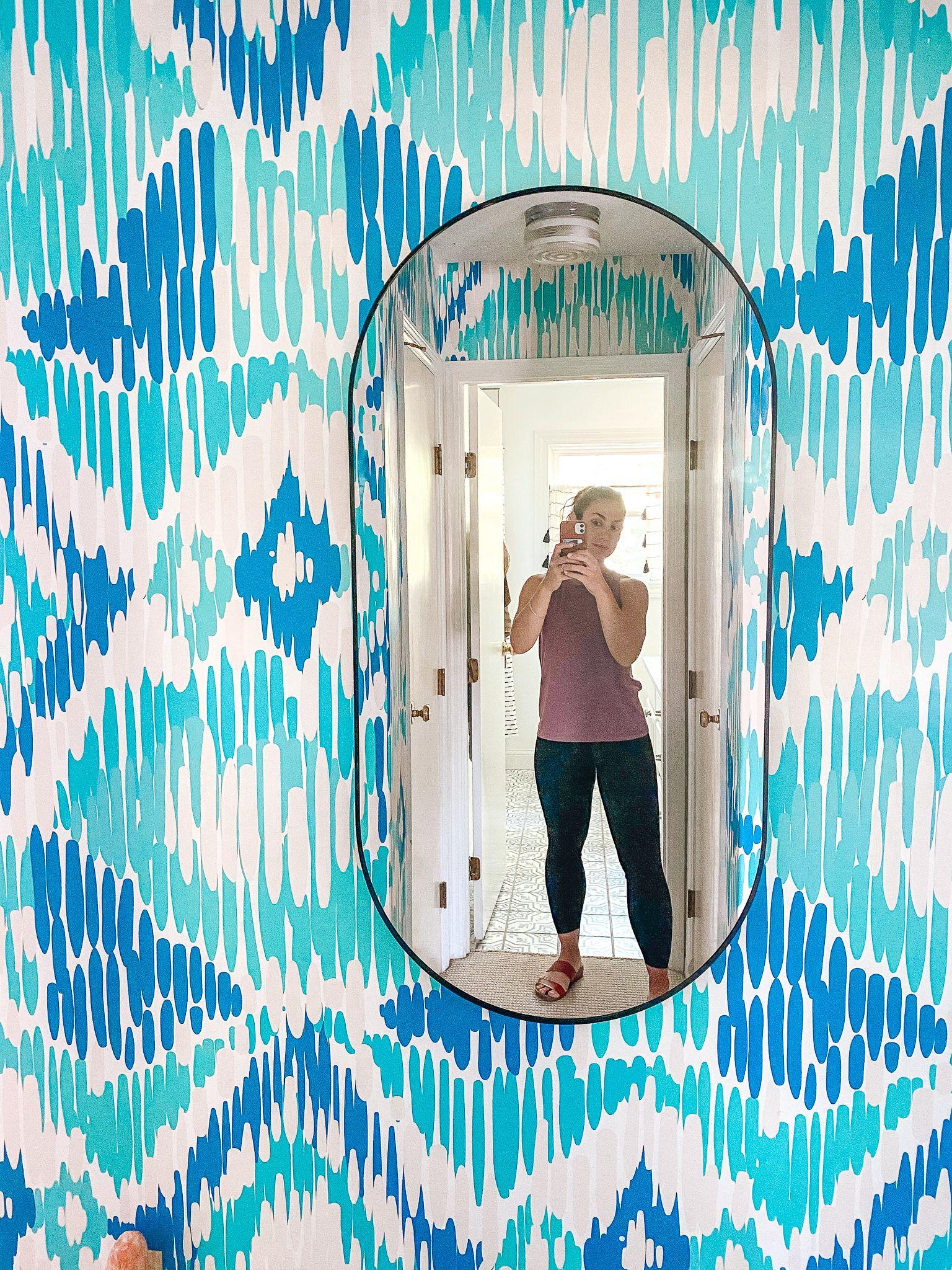 1536 x 2048 · jpeg - Our Fun and Funky Hallway with Removable Wallpaper - My Life and Kids ...