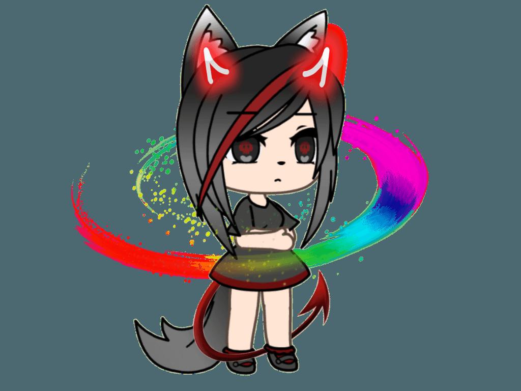 1024 x 768 · png - Gacha Life Wolf Wallpapers - Wallpaper Cave