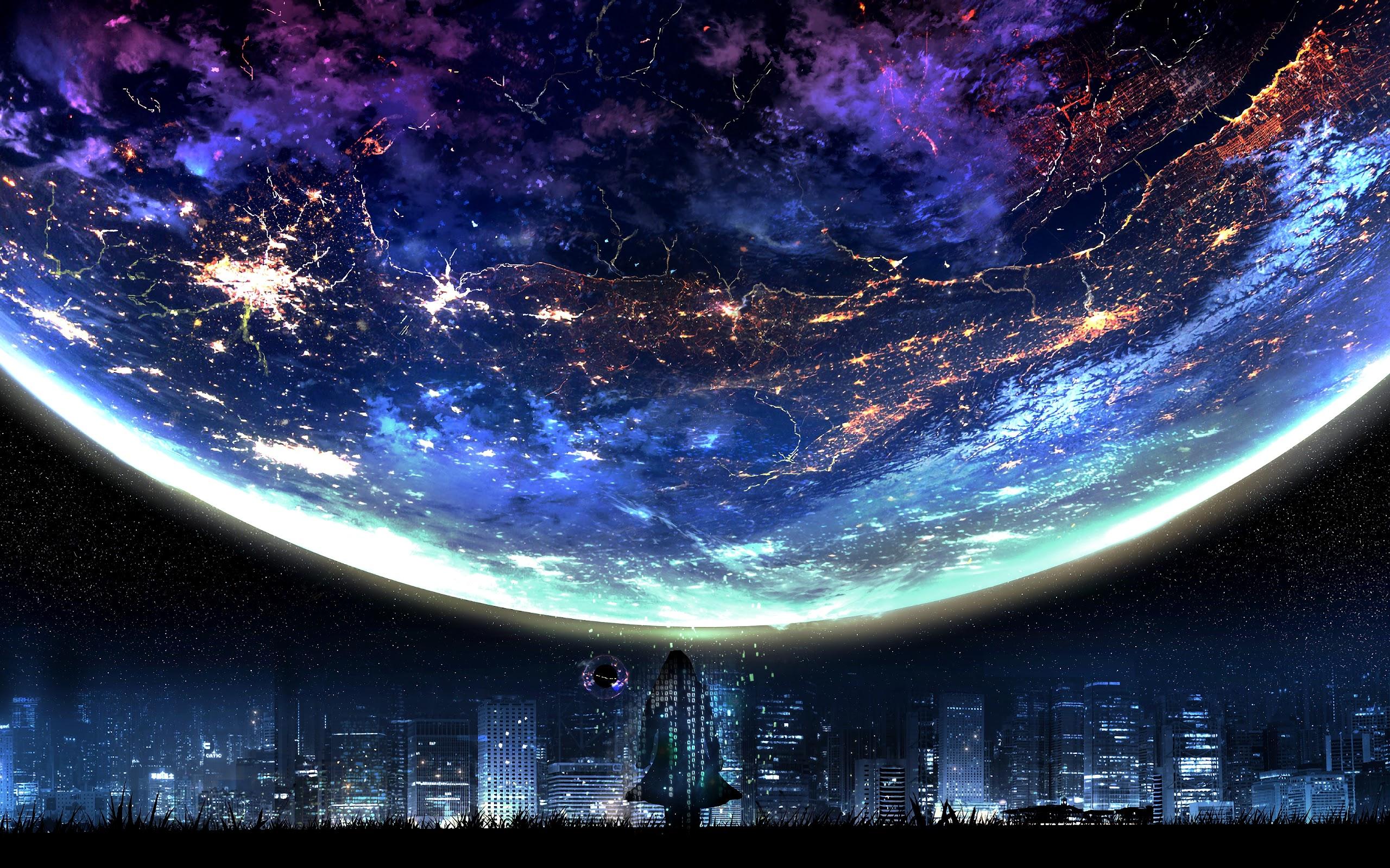 2560 x 1600 · jpeg - 29+ Anime Galaxy Wallpaper - Anime Wallpaper