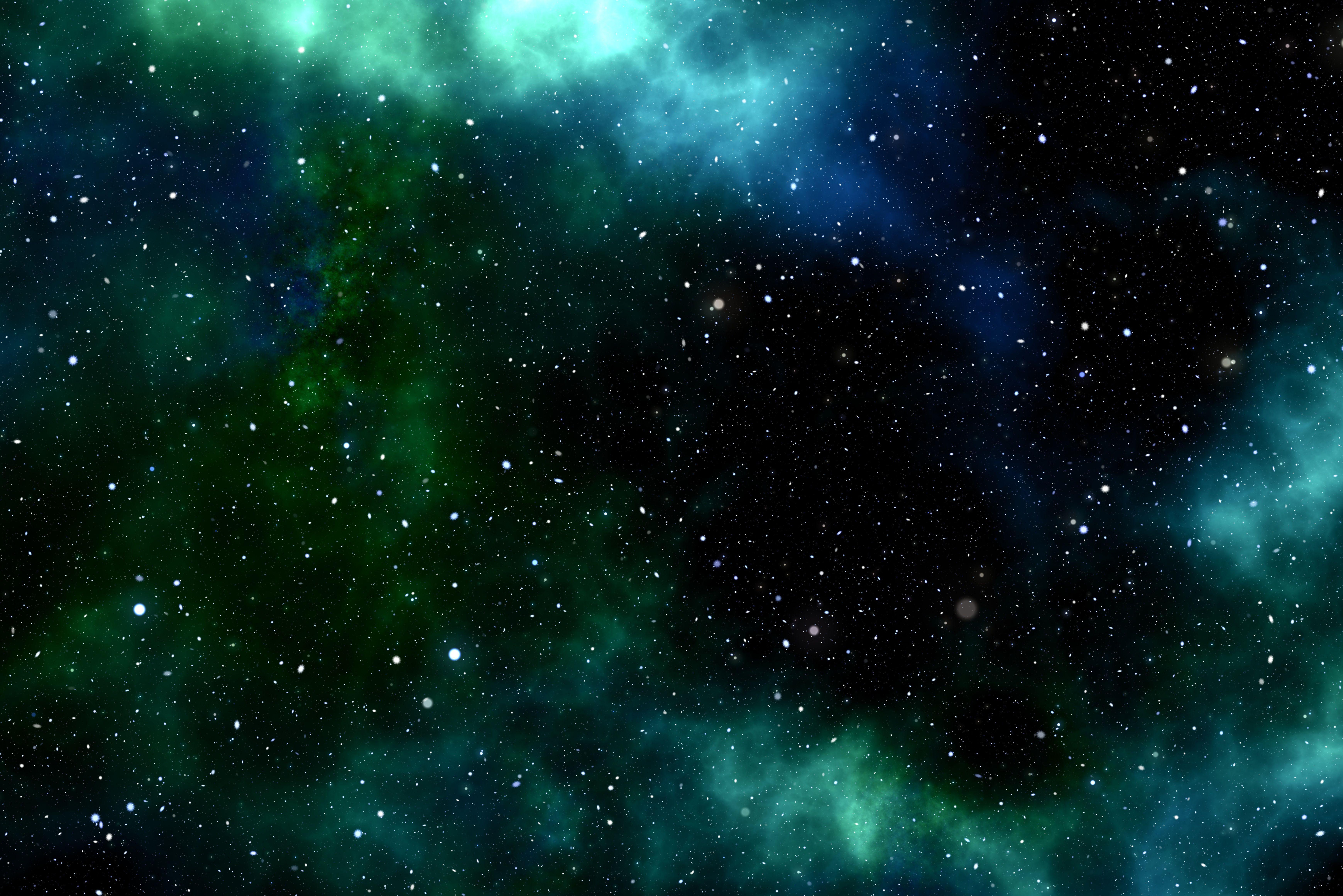 6960 x 4645 · jpeg - Green Galaxy Wallpapers - Wallpaper Cave