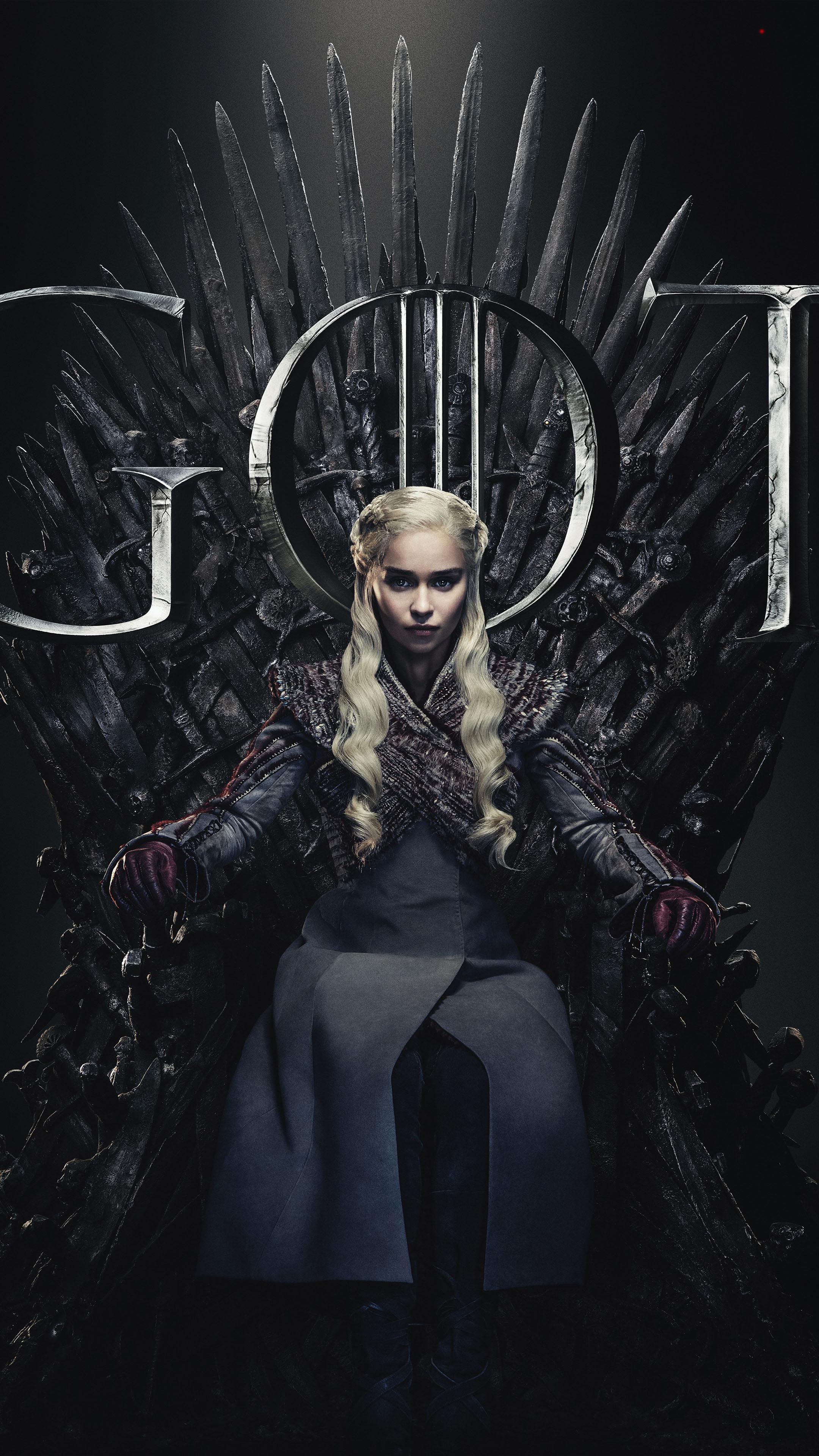 2160 x 3840 · jpeg - Daenerys Targaryen Game of Thrones Season 8 4K Ultra HD Mobile Wallpaper