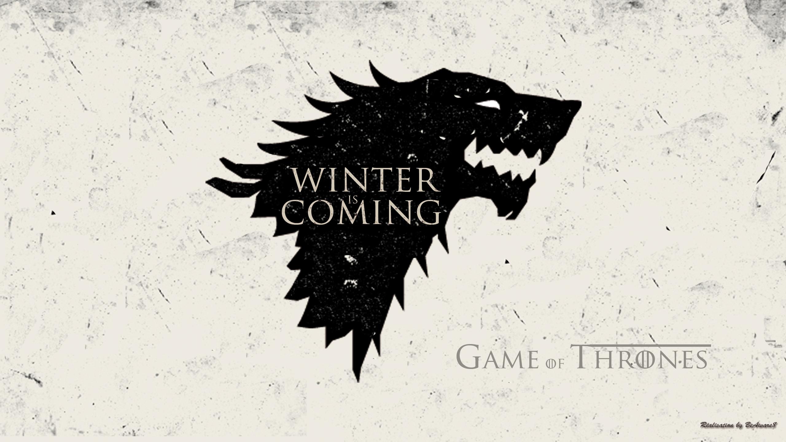 2560 x 1440 · jpeg - Game Of Thrones Wallpaper Wolf Stark by BeAware8 on DeviantArt