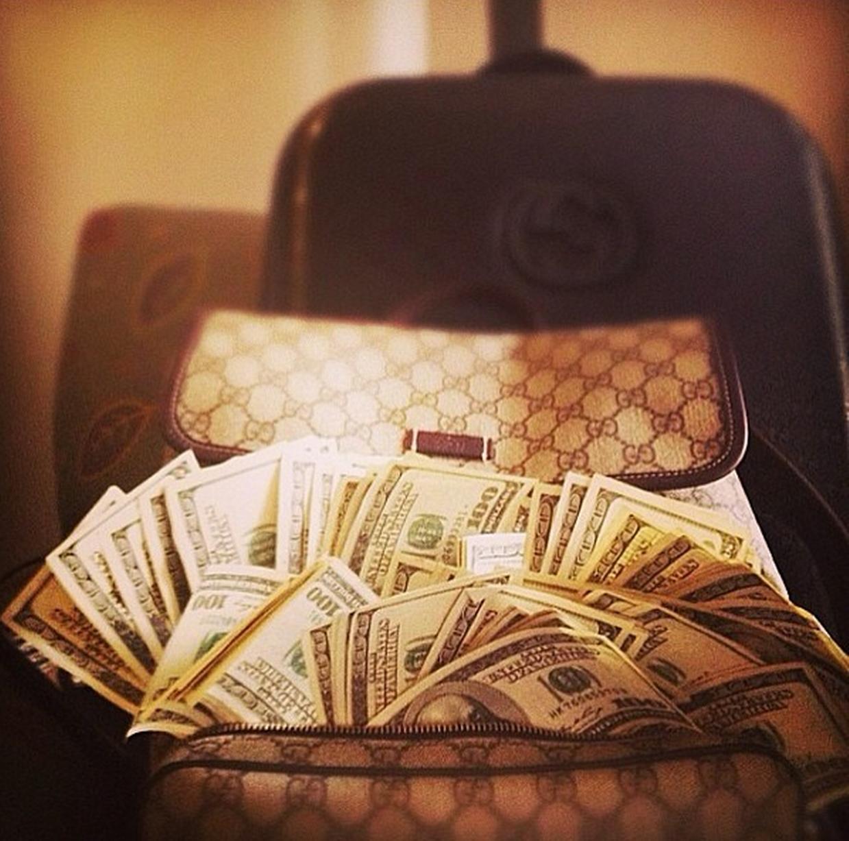 1239 x 1227 · png - Gangsta Money Bag Wallpaper - Jack Bispo