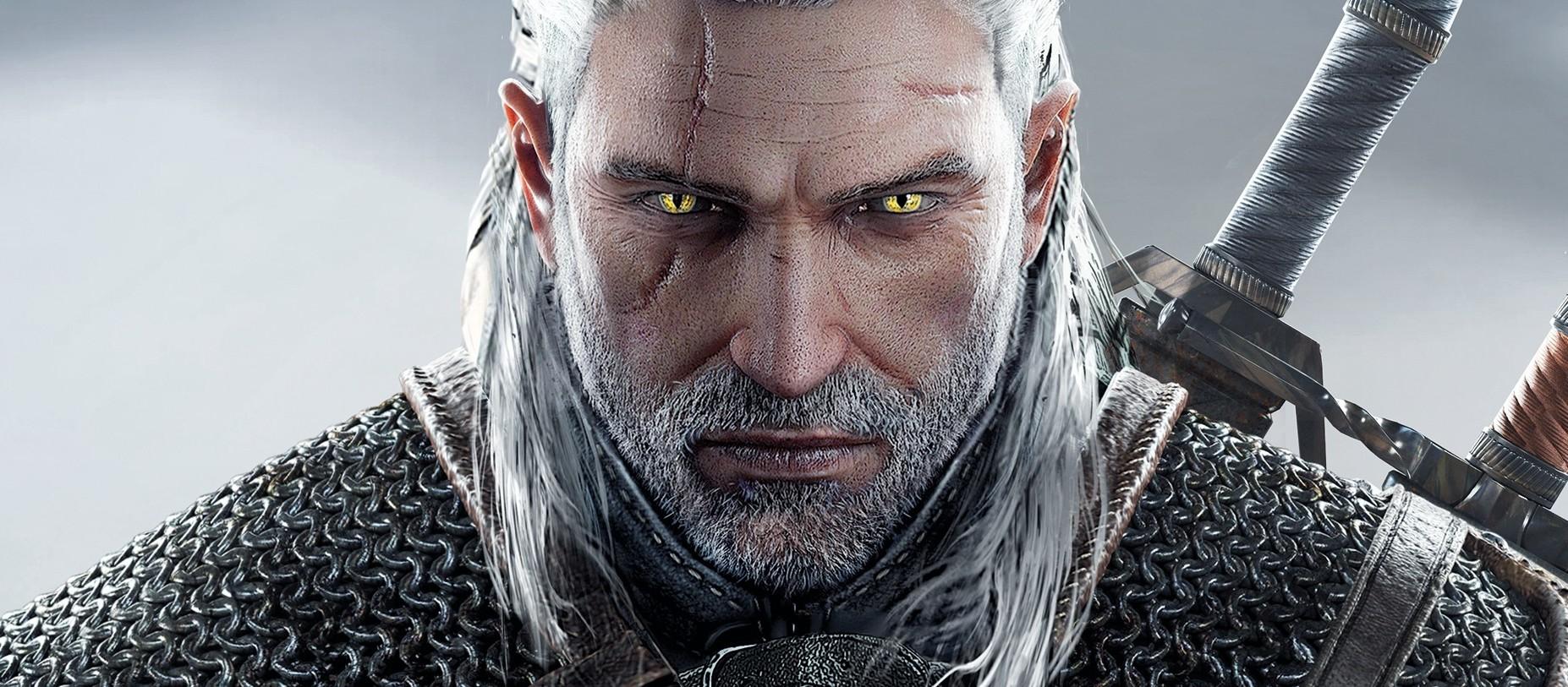1854 x 813 · jpeg - The Witcher 3: Wild Hunt, Geralt Of Rivia Wallpapers HD / Desktop and ...