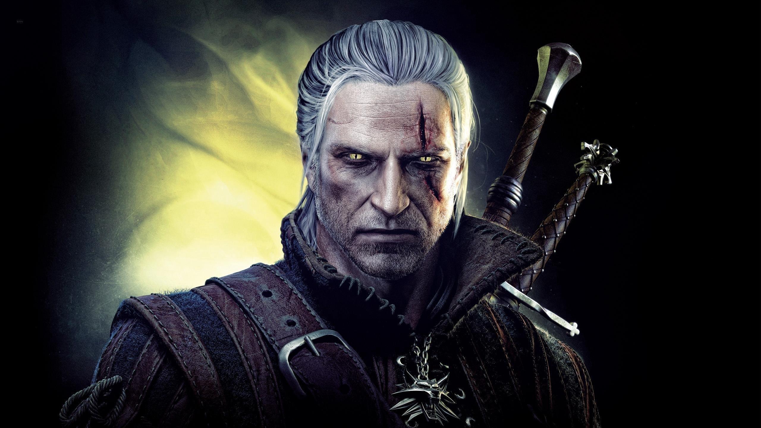 2560 x 1440 · jpeg - Geralt Witcher Wallpapers - Wallpaper Cave