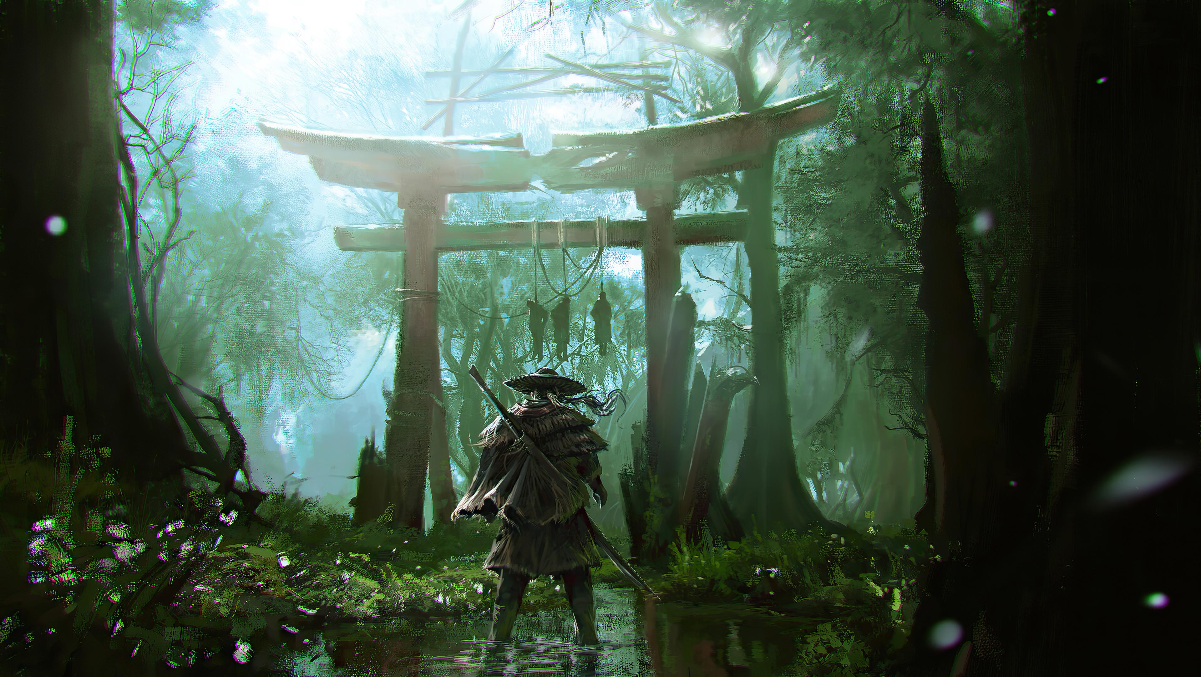 3840 x 2164 · jpeg - 2020 Ghost Of Tsushima Game, HD Games, 4k Wallpapers, Images ...