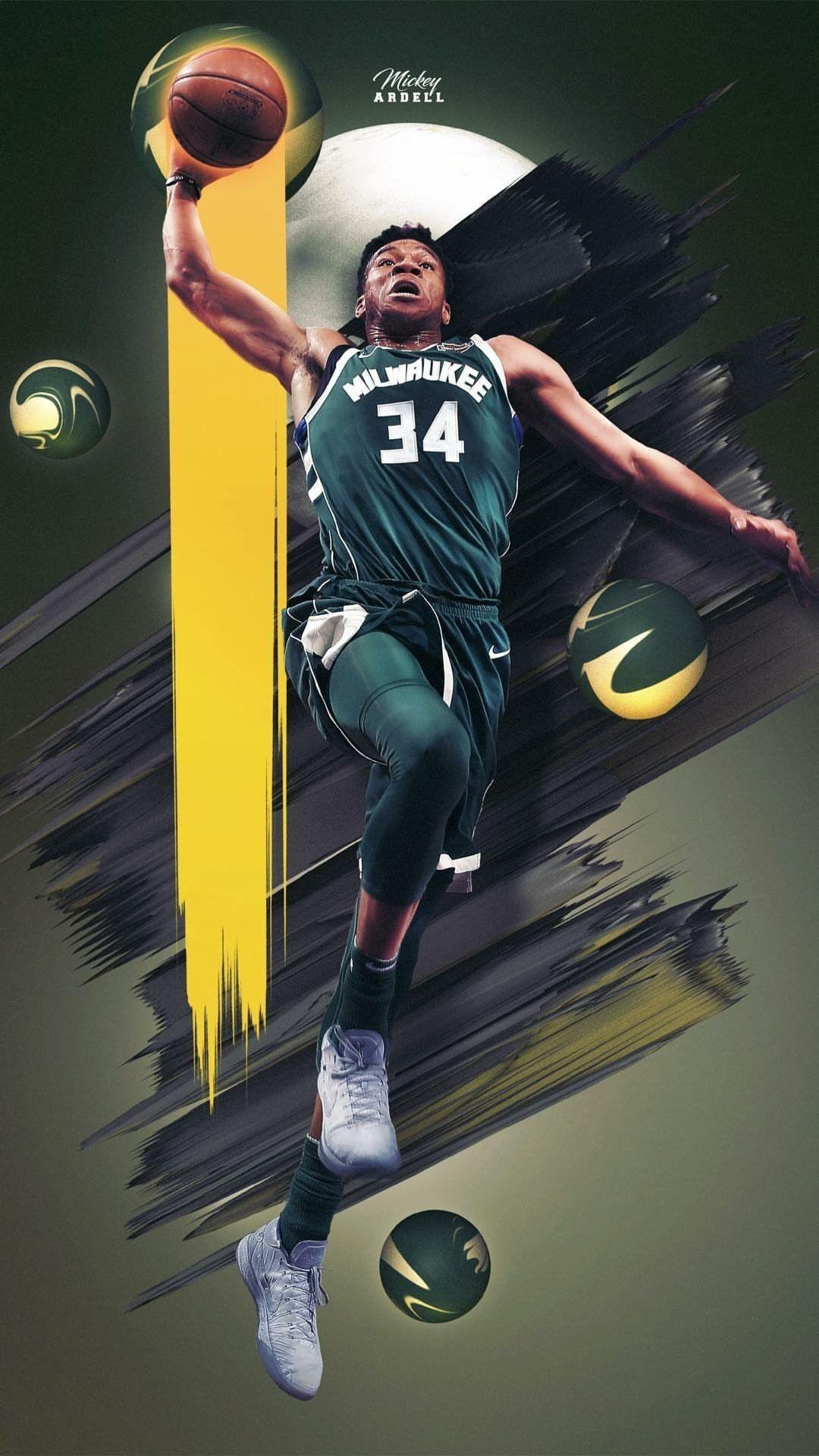 1080 x 1920 · jpeg - Beautiful Basketball Nike Wallpaper | Giannis antetokounmpo wallpaper ...