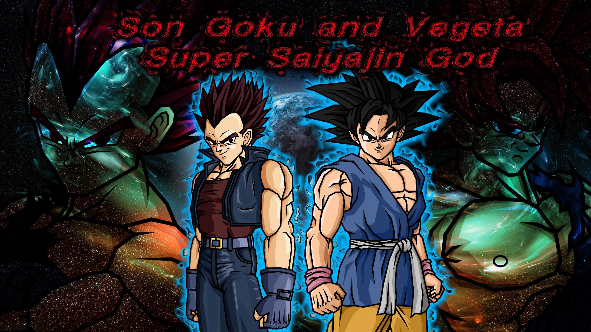 1920 x 1080 · jpeg - Super Saiyan 4 Goku and Vegeta Wallpapers (60+ images)