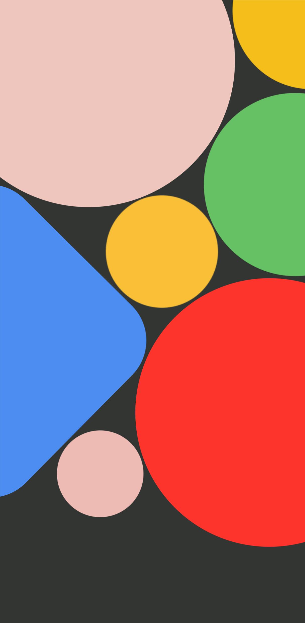 1214 x 2475 · png - An artist recreated Google Pixel 4a wallpapers [Download] - 9to5Google