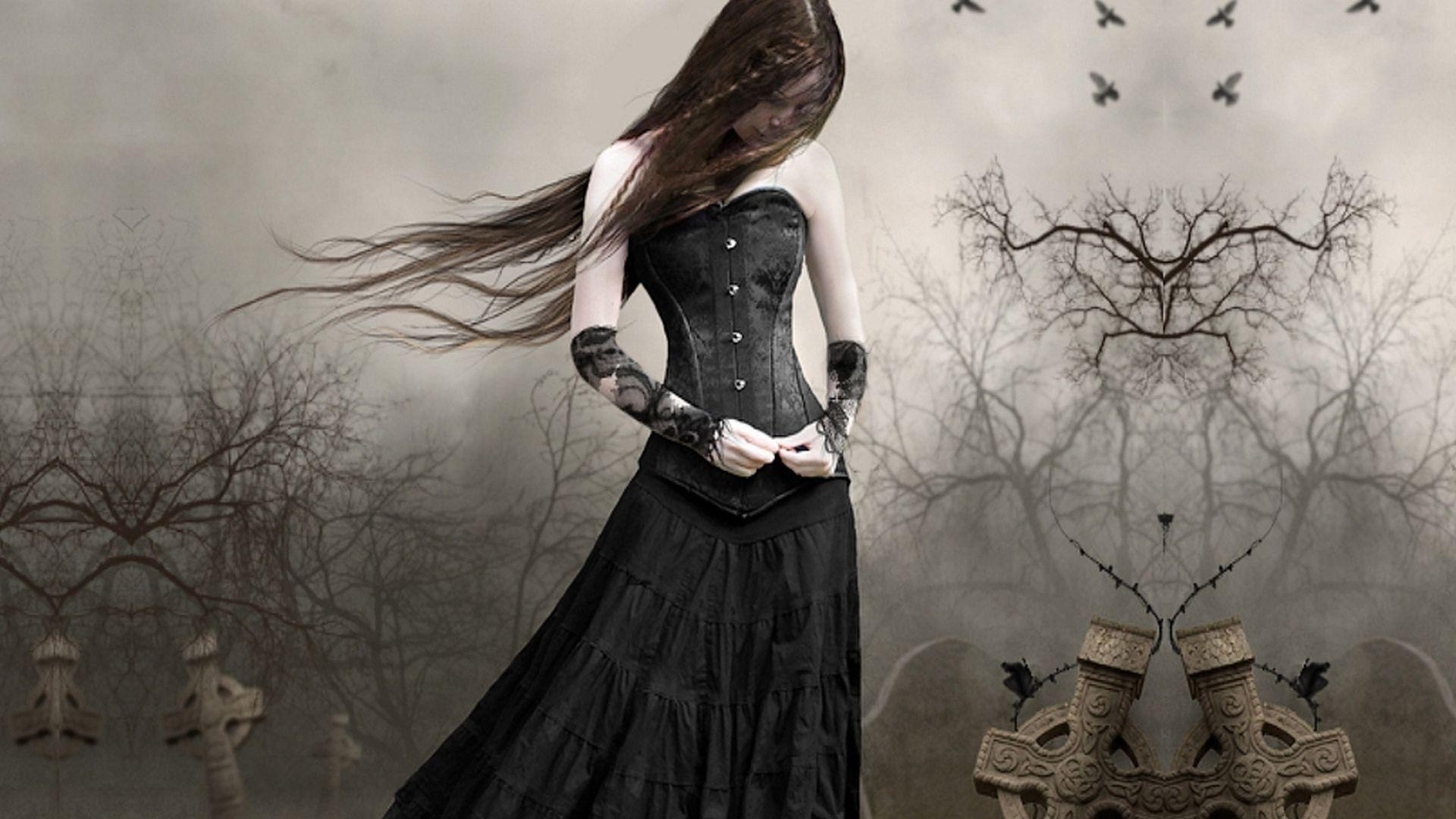 1920 x 1080 · jpeg - Gothic Girl Wallpapers - Wallpaper Cave