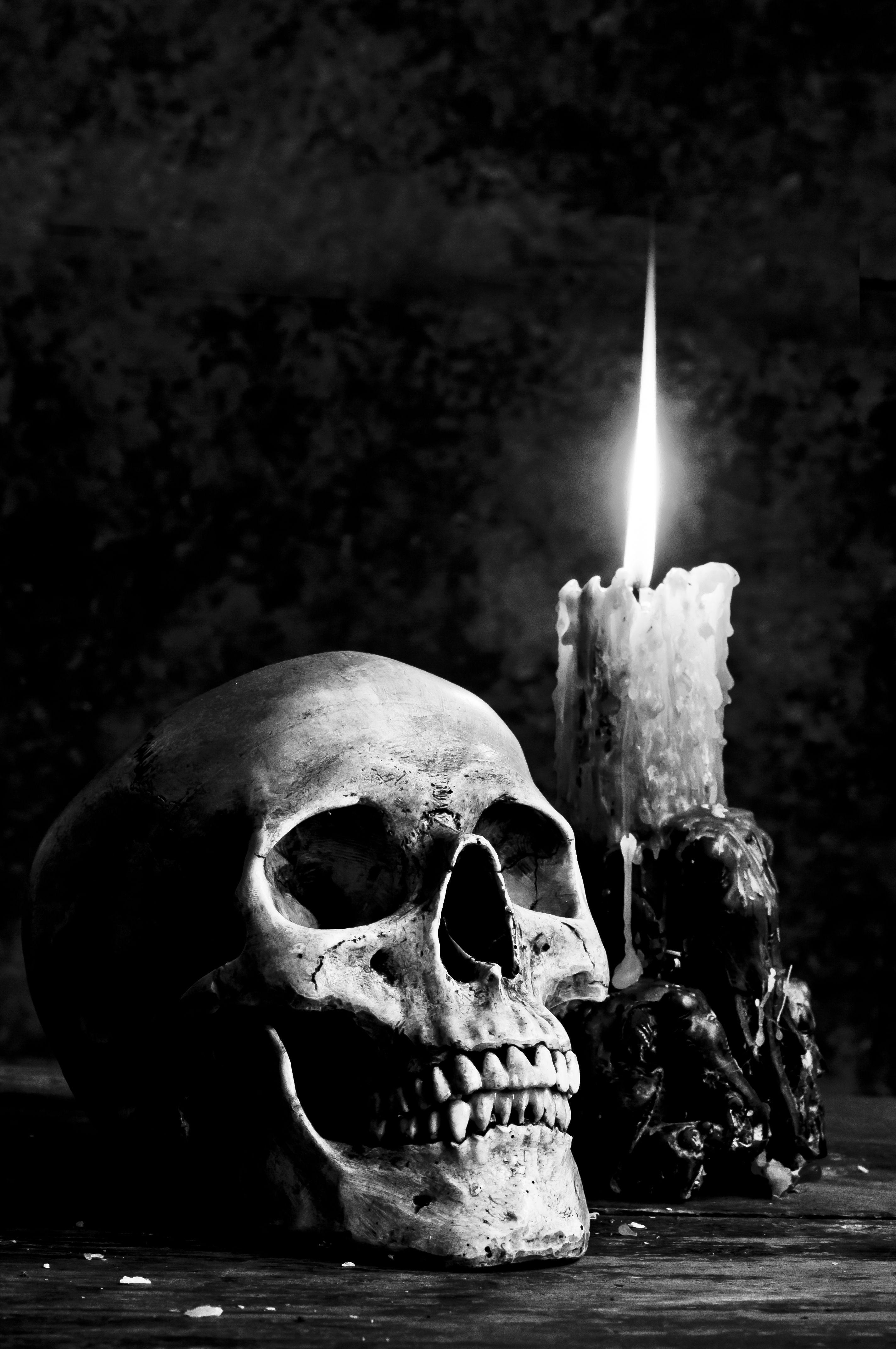 2848 x 4288 · jpeg - Gothic Skull Wallpapers - Wallpaper Cave