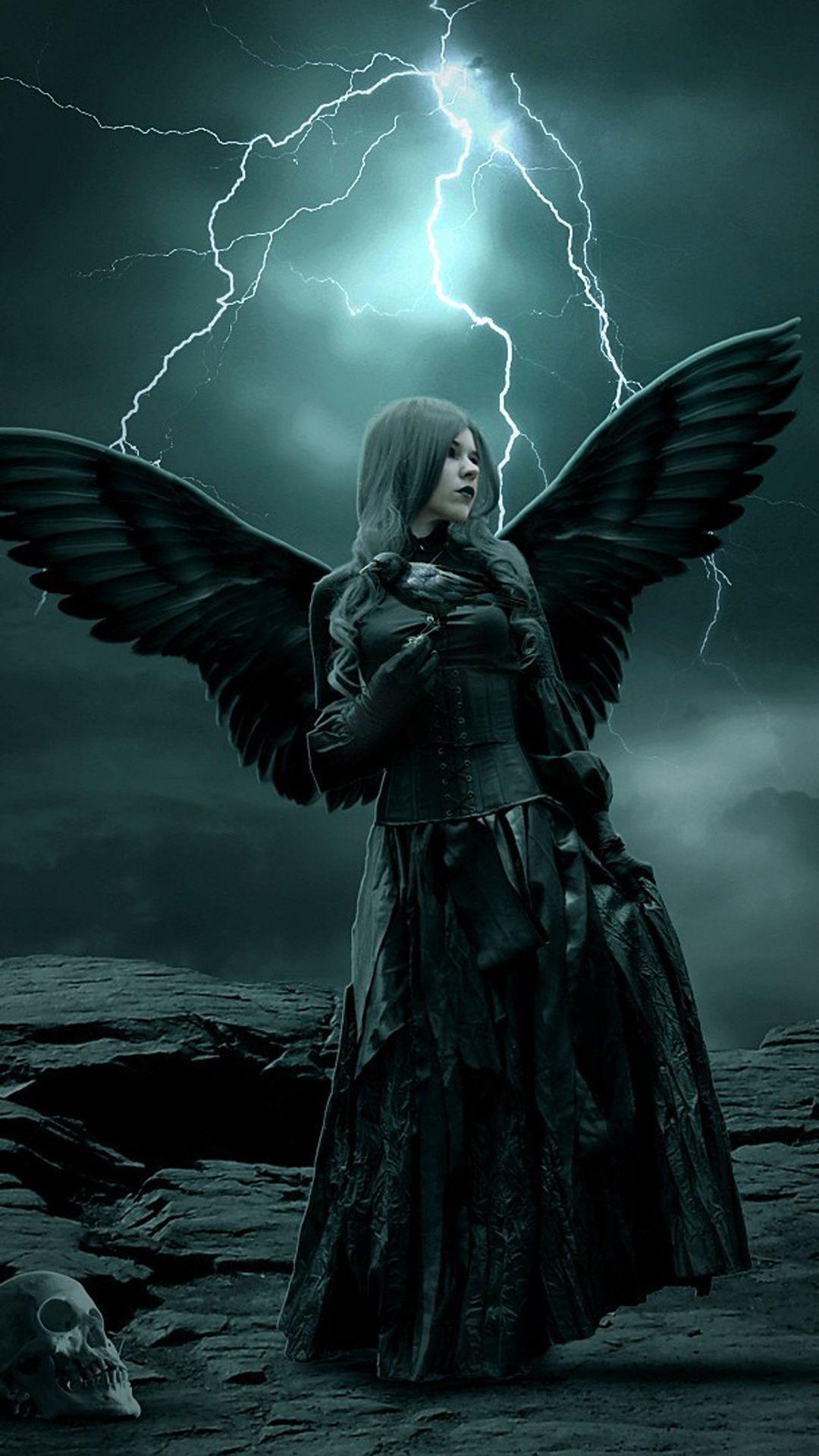 1080 x 1920 · jpeg - Gothic Angel Wallpapers - Wallpaper Cave