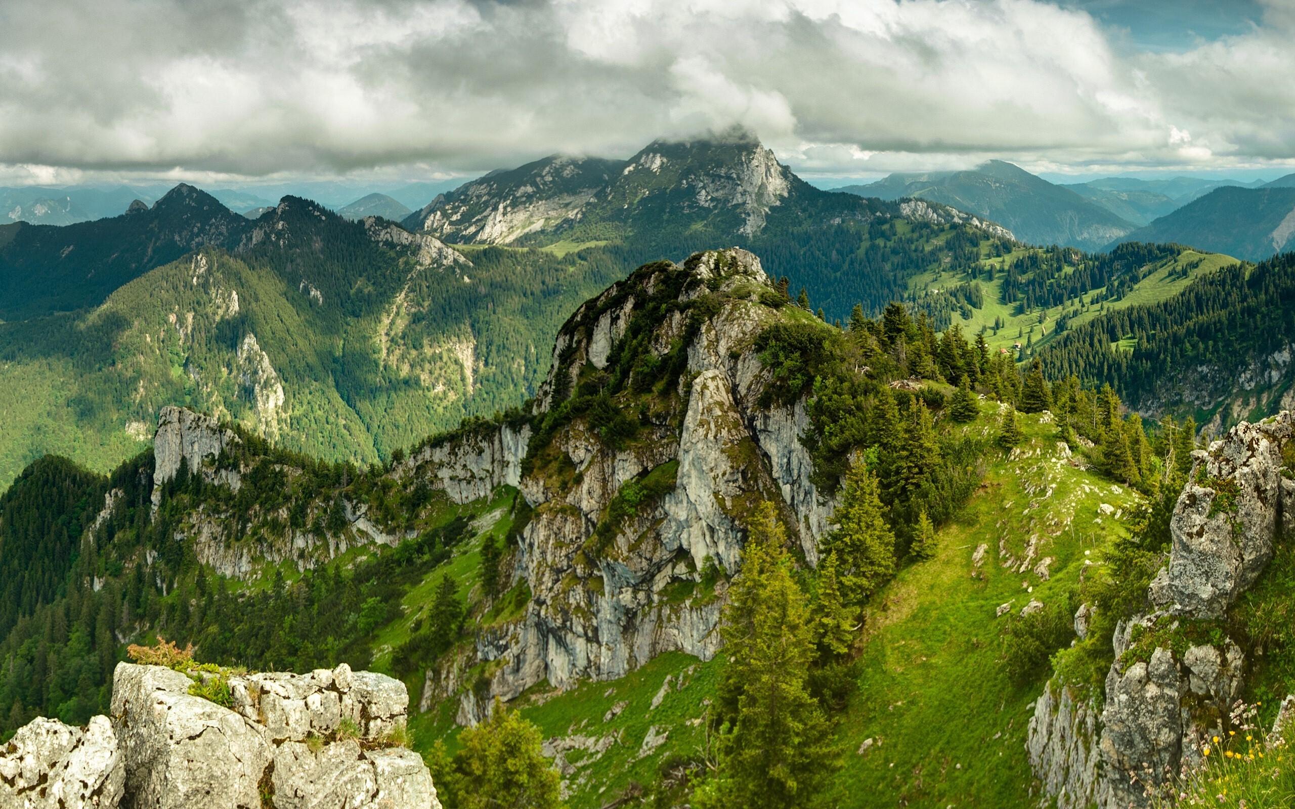 2560 x 1600 · jpeg - Beautiful Green Mountain Nature Photo Background | HD Wallpapers