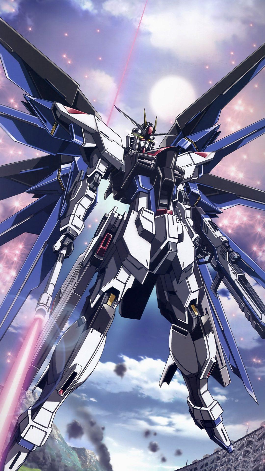 1080 x 1920 · jpeg - Freedom Gundam Art Illustration Anime - Wallpapers for iPhone