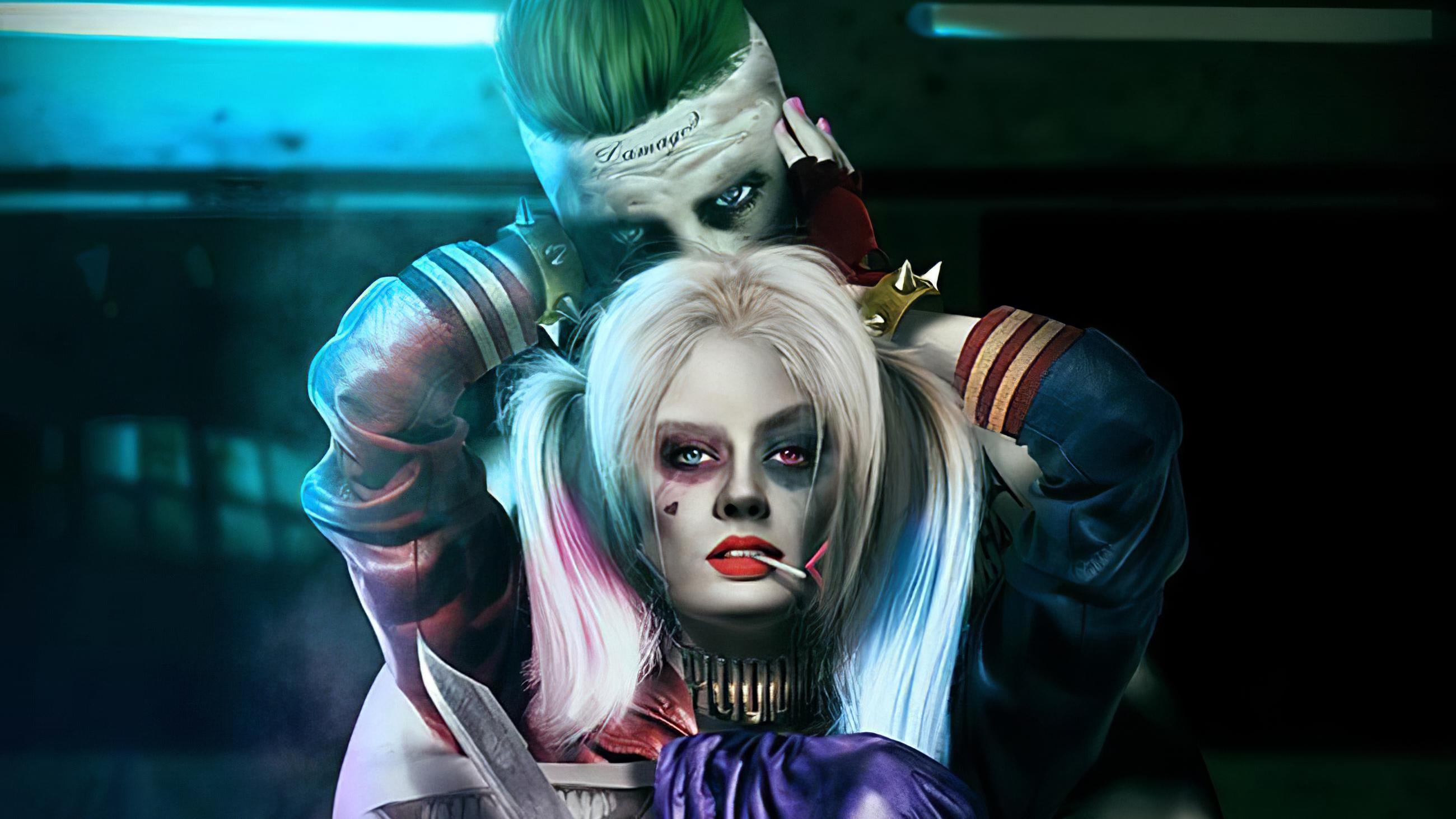 2600 x 1462 · jpeg - Joker Harley Quinn New, HD Superheroes, 4k Wallpapers, Images ...