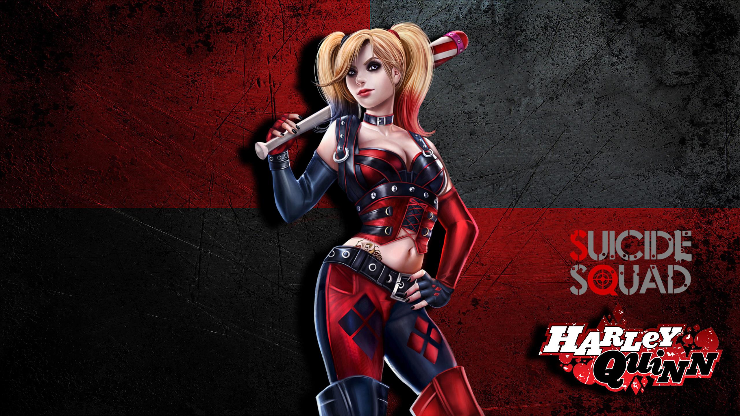 2560 x 1440 · jpeg - Harley Quinn Suicide Squad Wallpaper - WallpaperSafari