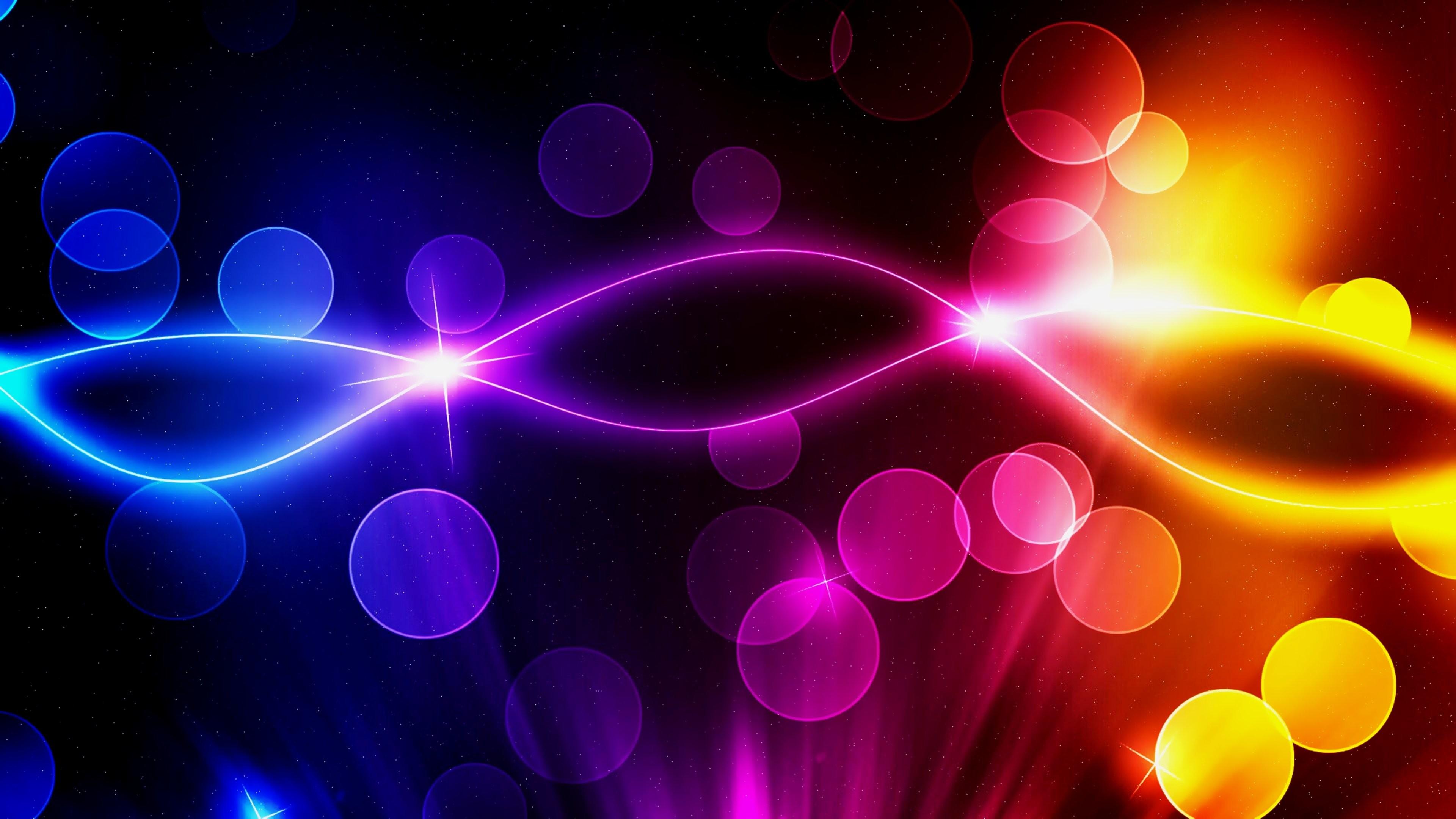 3840 x 2160 · jpeg - Neon Abstract Wallpaper (67+ images)