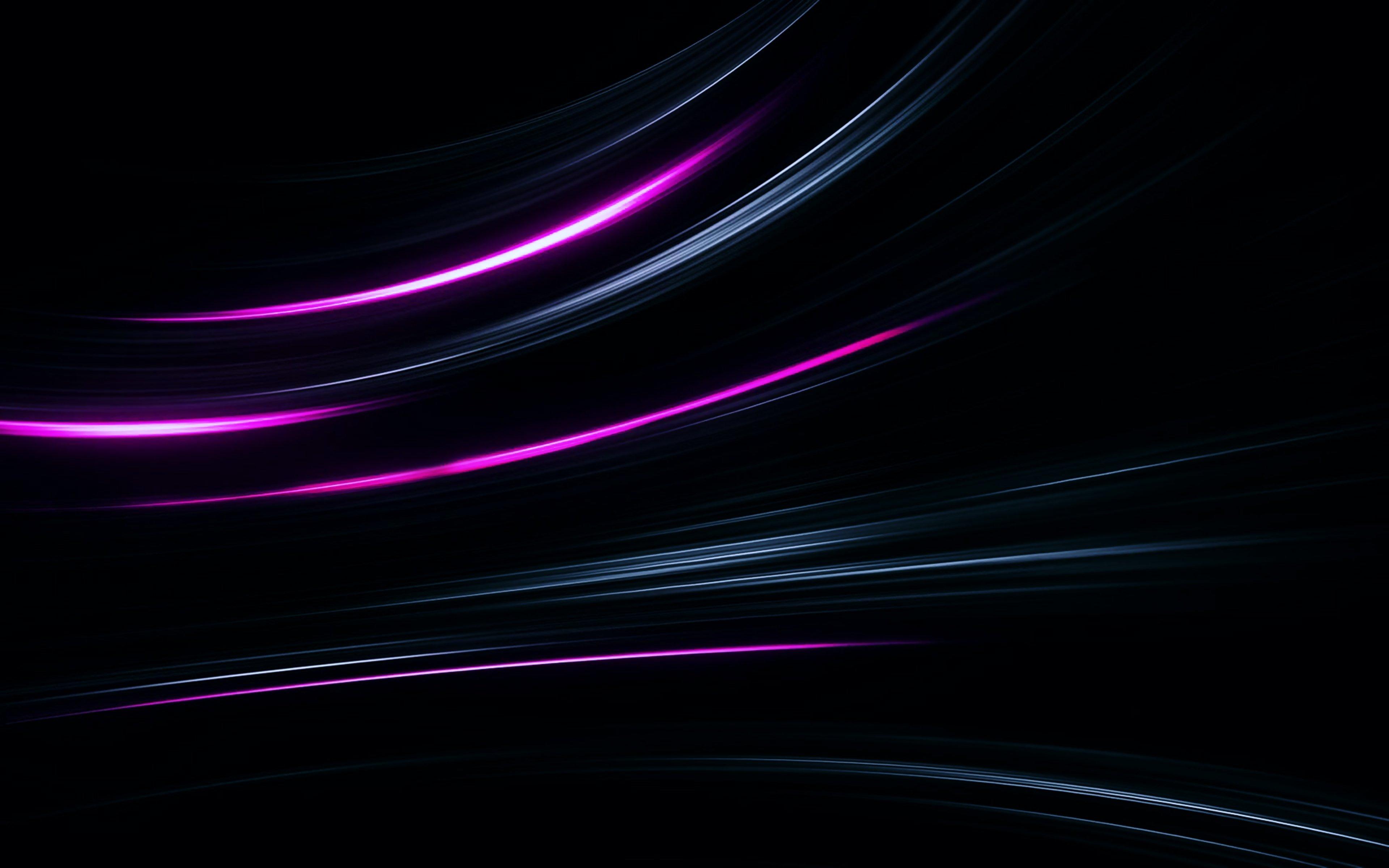 3840 x 2400 · jpeg - Neon Lines Abstract Glowing Lines, HD Abstract, 4k Wallpapers, Images ...