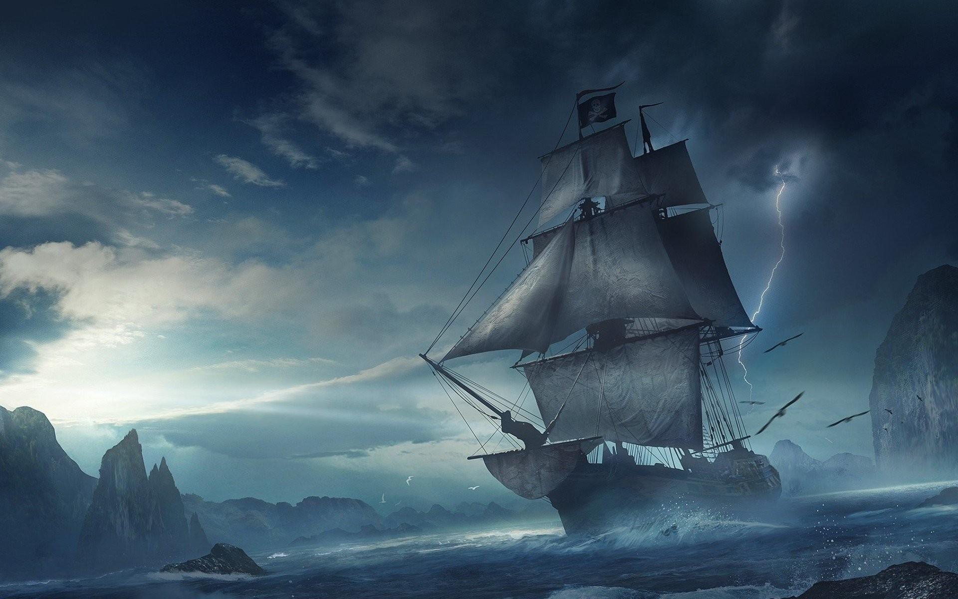 1920 x 1200 · jpeg - Pirate Ship Wallpapers for Desktop (65+ images)