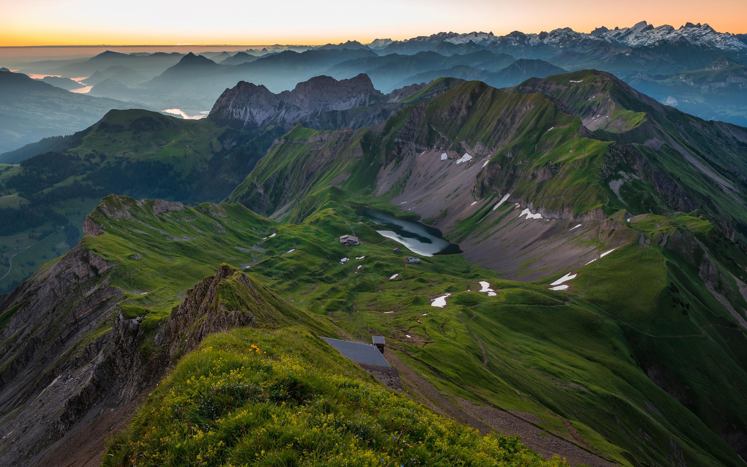 2560 x 1600 · jpeg - Peaks Swiss Alps Desktop Wallpaper Hd 2560x1600 : Wallpapers13