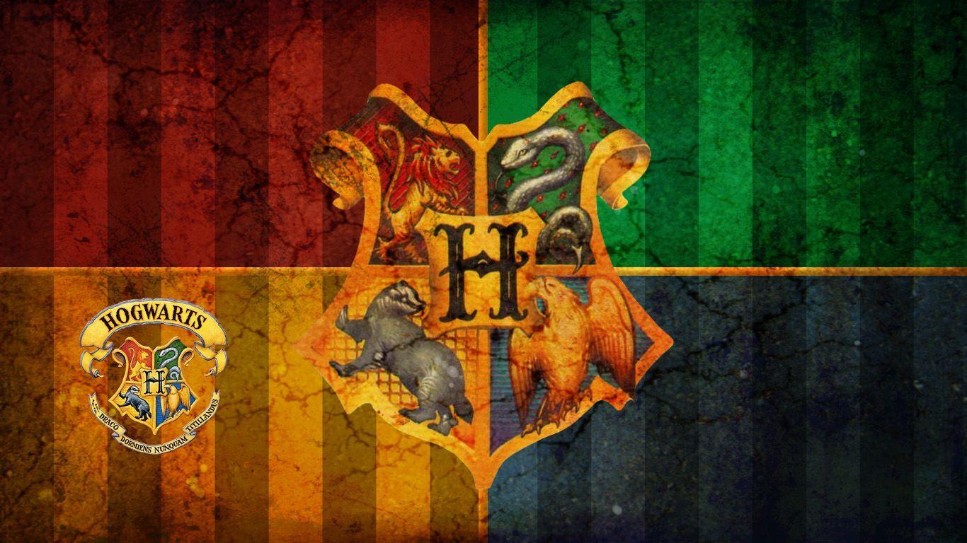 1366 x 768 · jpeg - Hogwarts Logo Wallpapers - Wallpaper Cave