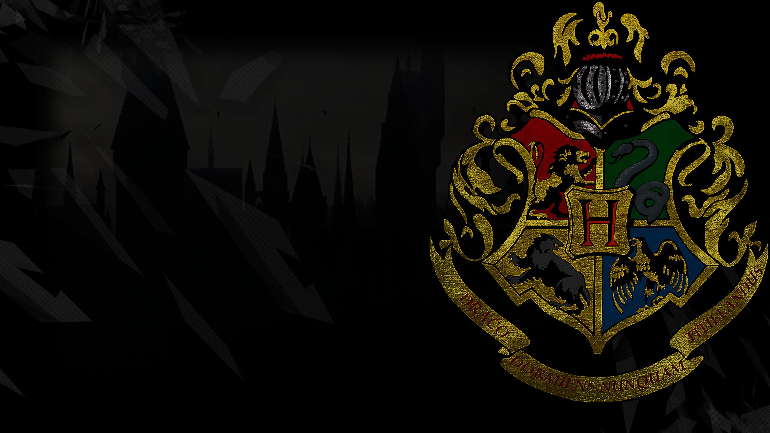 2560 x 1440 · jpeg - Hogwarts Logo Wallpaper (75+ images)