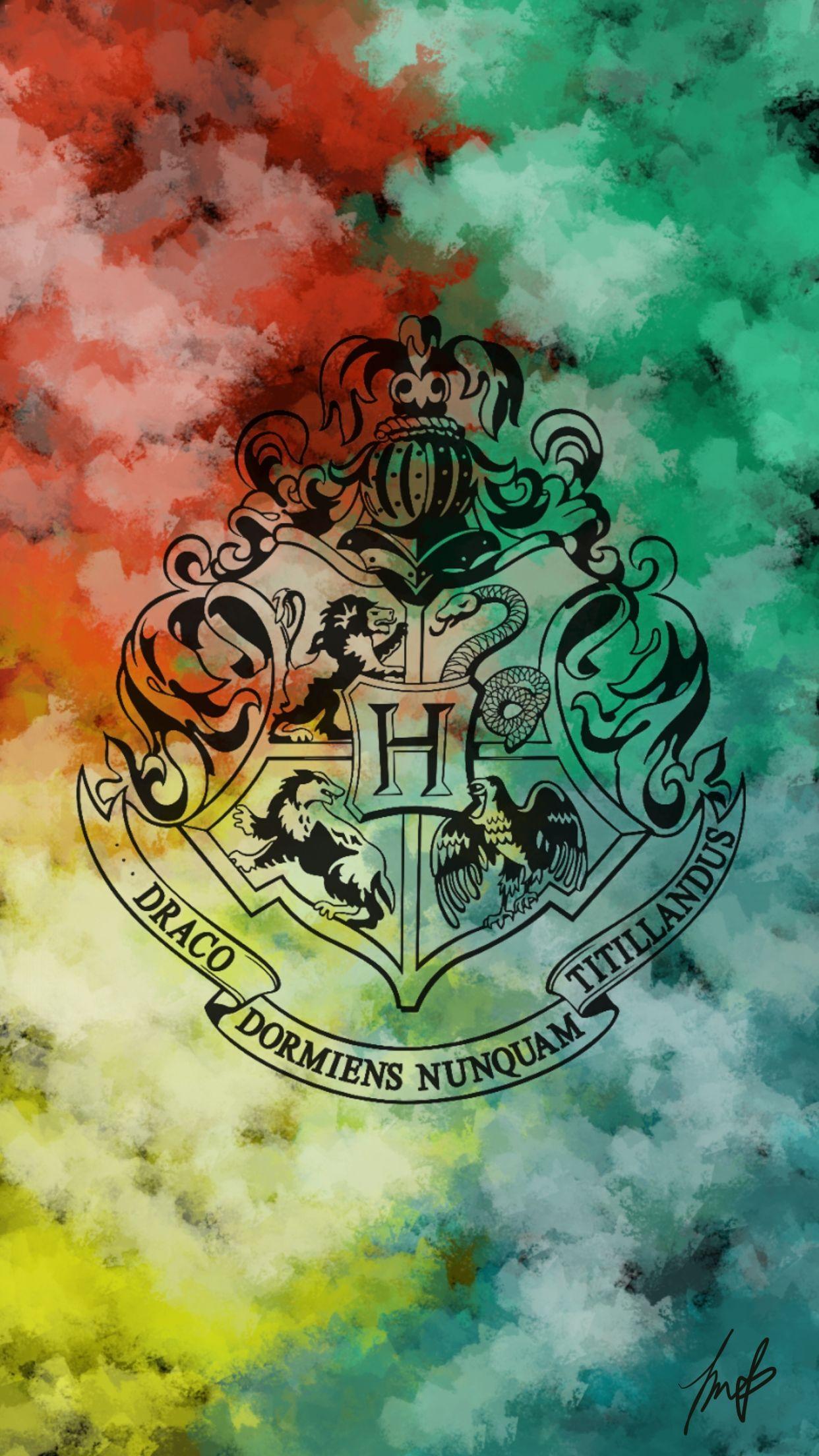 1242 x 2208 · jpeg - Harry Potter Iphone 8 Wallpaper Hogwarts Crest Harry Potter Iphone ...