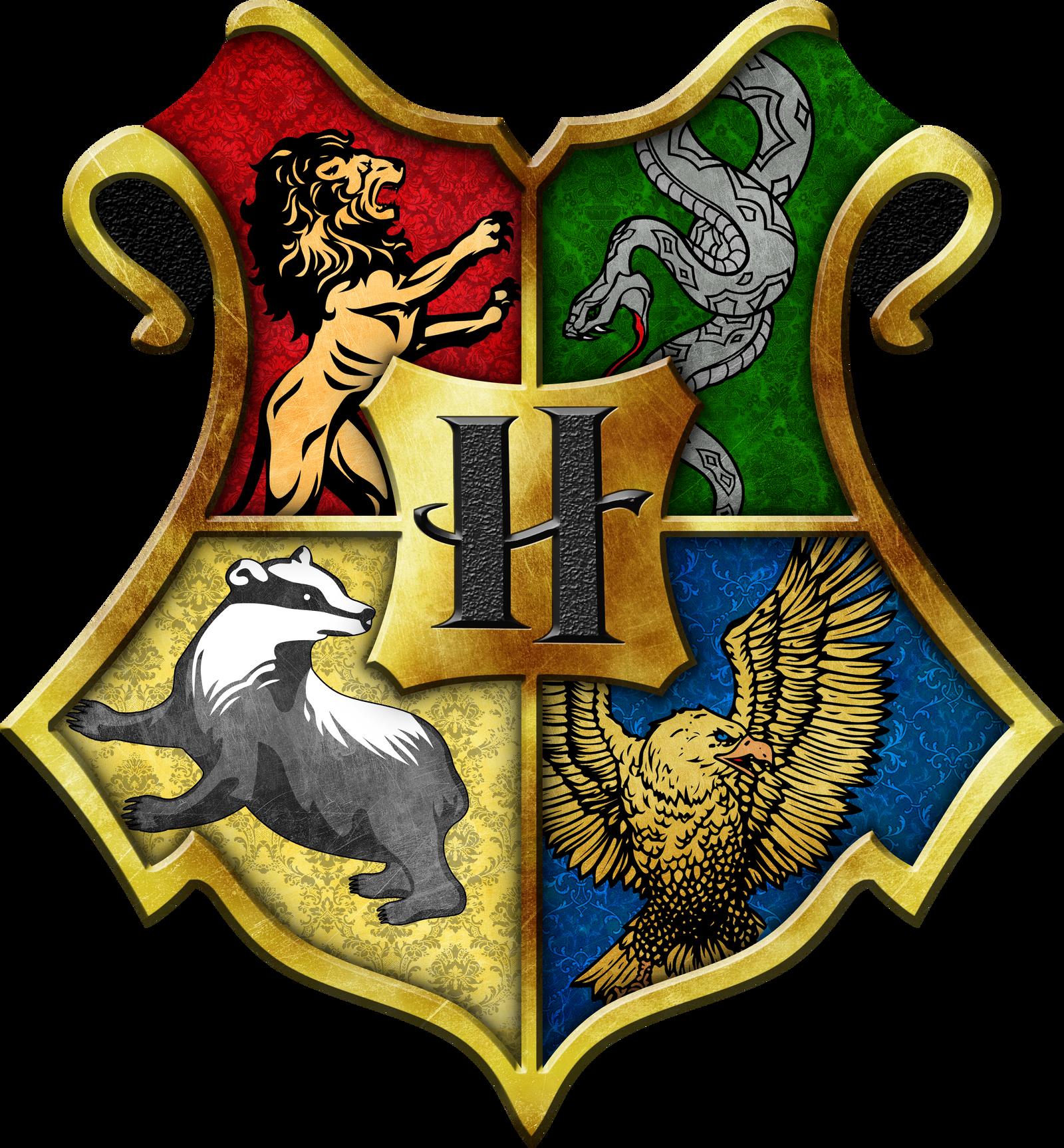 1600 x 1727 · png - Hogwarts Crest by GeijvonTaen on DeviantArt