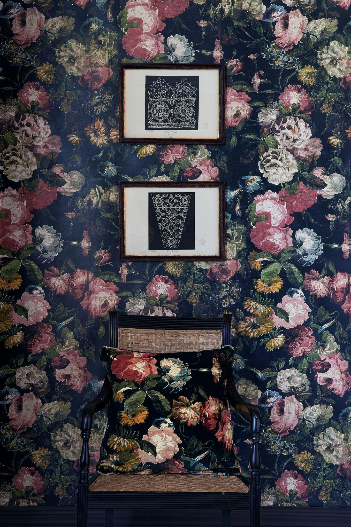 1450 x 2175 · jpeg - House of Hackney Midnight Garden Wallpaper in 2020 | Midnight garden ...