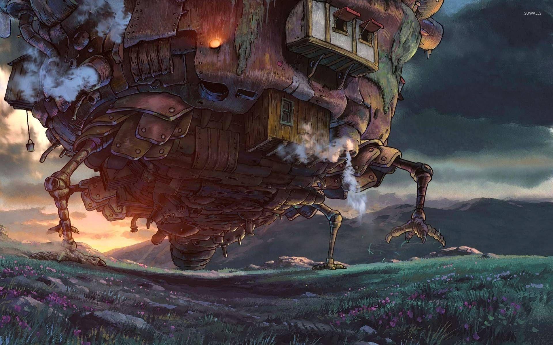 1920 x 1200 · jpeg - Anime Howls Moving Castle Wallpapers - Top Free Anime Howls Moving ...
