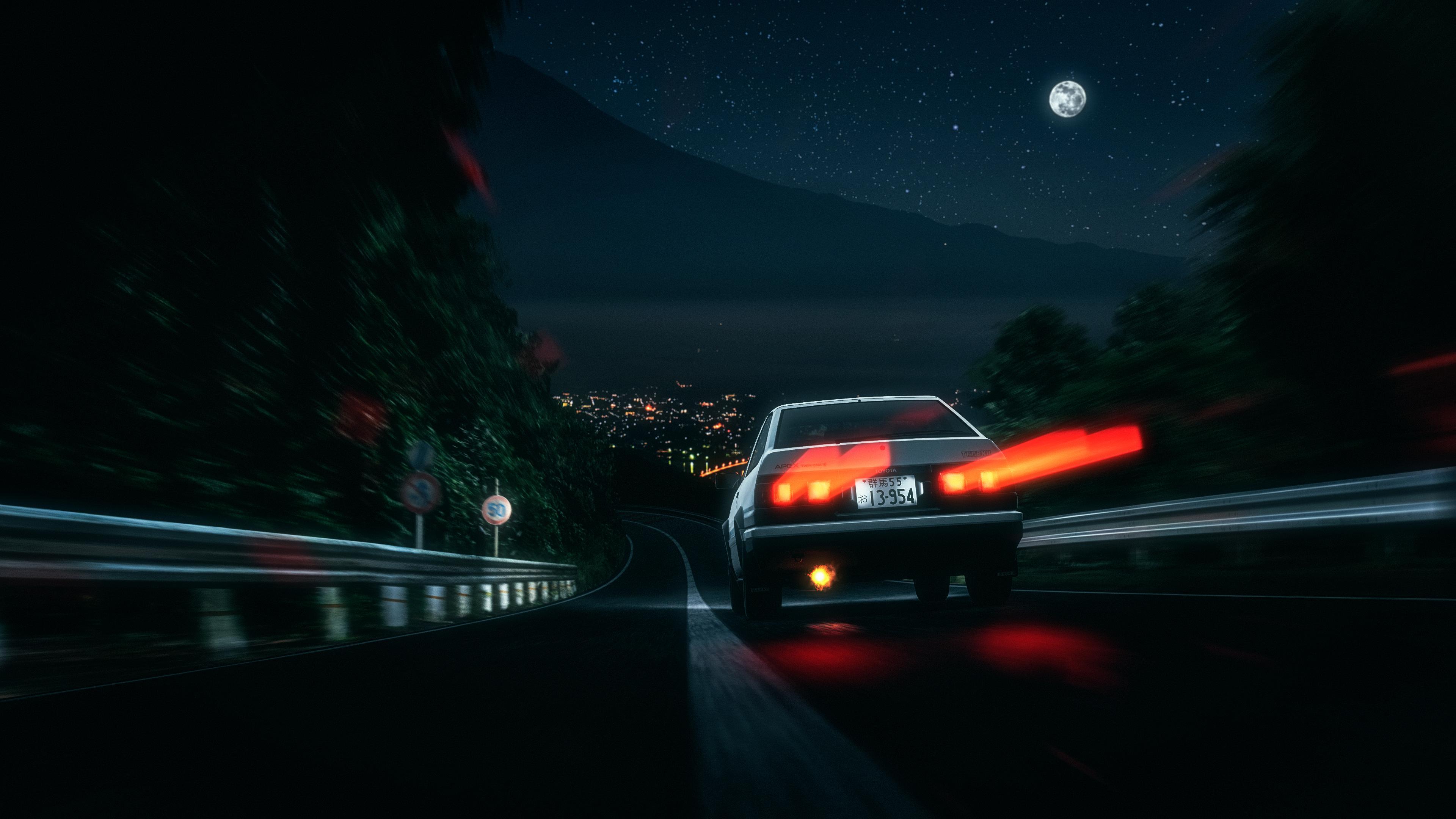 3840 x 2160 · jpeg - Initial D by RaY29rus [3840x2160] : wallpapers