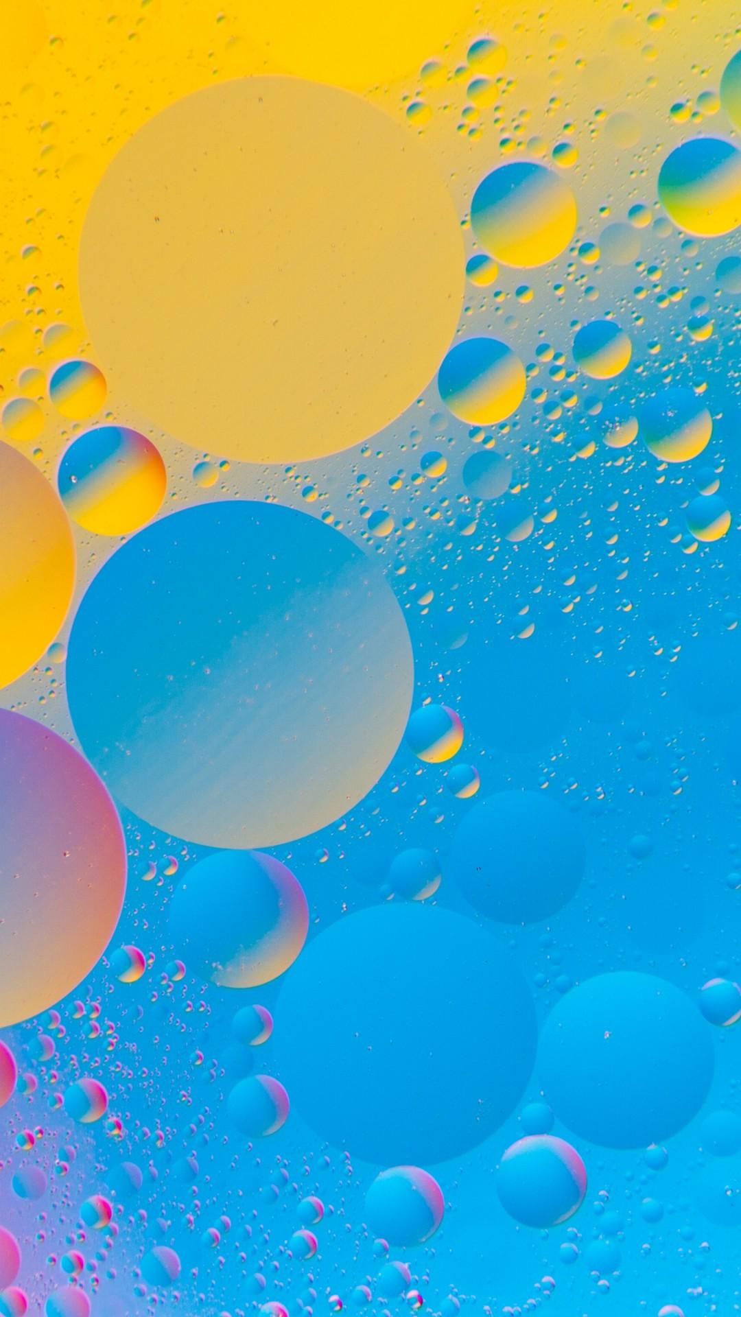 1080 x 1920 · jpeg - Colourful Bubbles 4K HD Abstract Wallpaper iPhone 6 / 6S Plus - HD ...