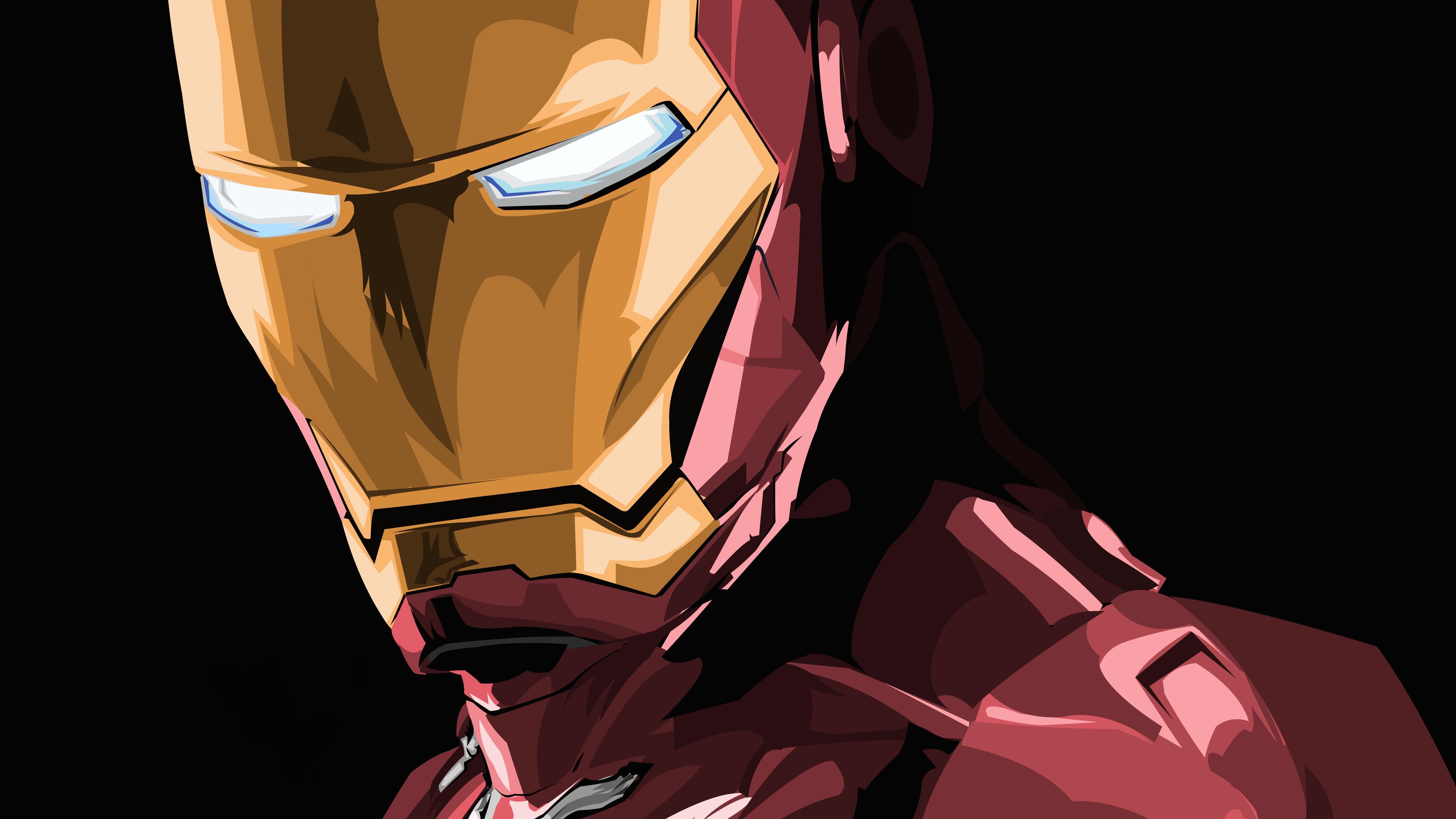 3840 x 2160 · jpeg - Iron Man 5k Artwork 2018 superheroes wallpapers, iron man wallpapers ...