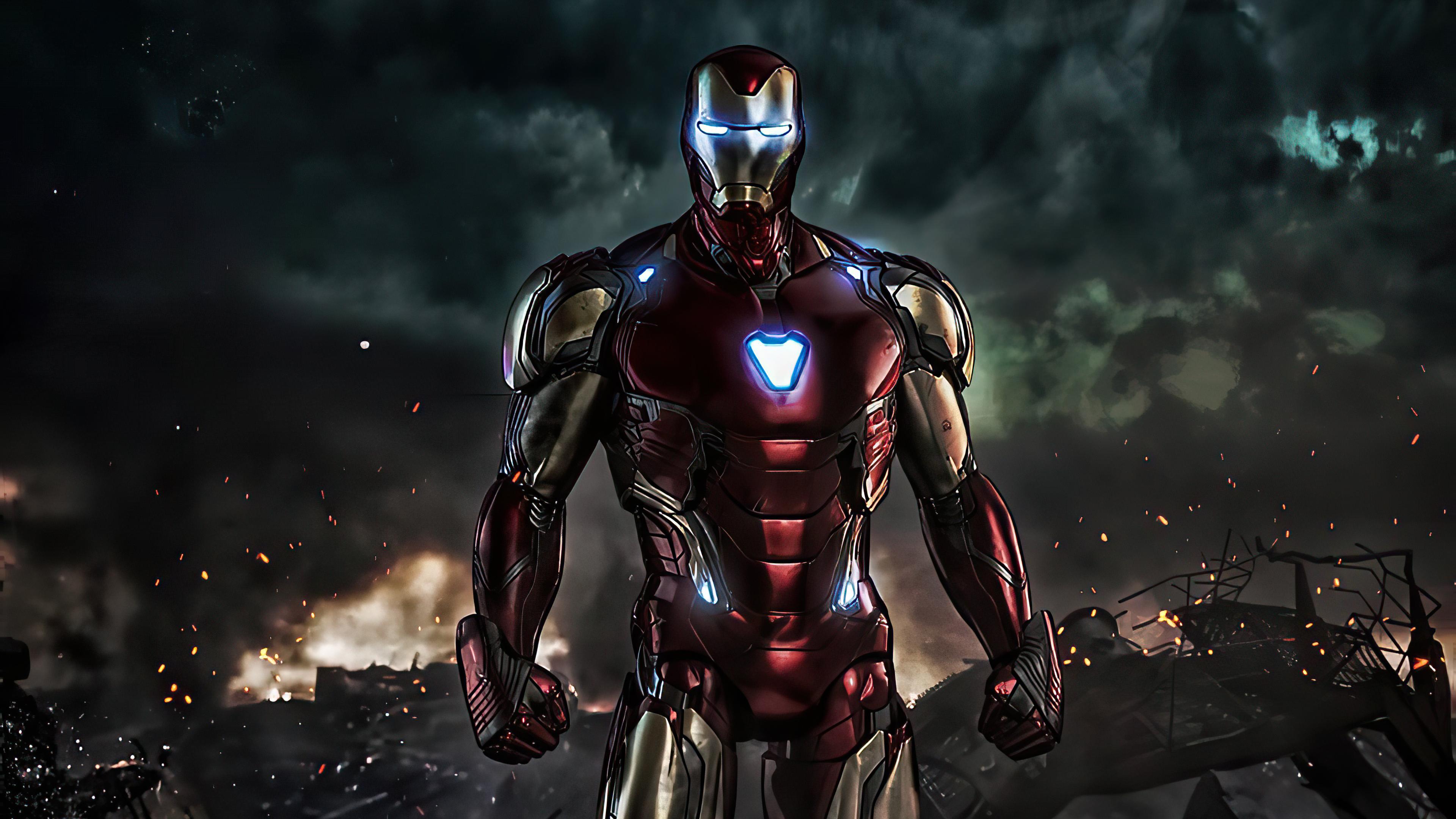 3840 x 2160 · jpeg - 4k Iron Man Endgame 2020, HD Superheroes, 4k Wallpapers, Images ...
