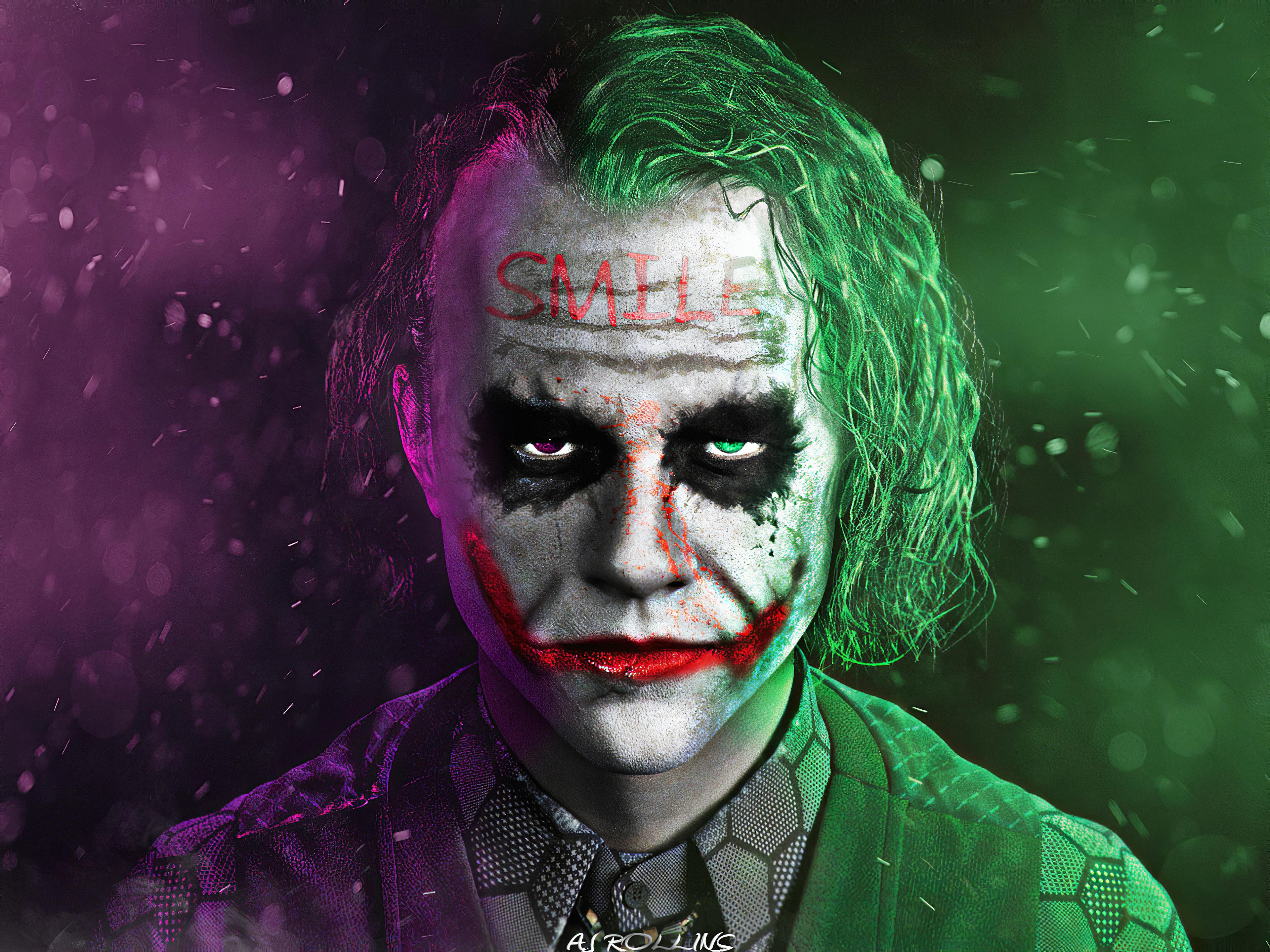 3840 x 2880 · jpeg - Joker Smile 4k, HD Superheroes, 4k Wallpapers, Images, Backgrounds ...
