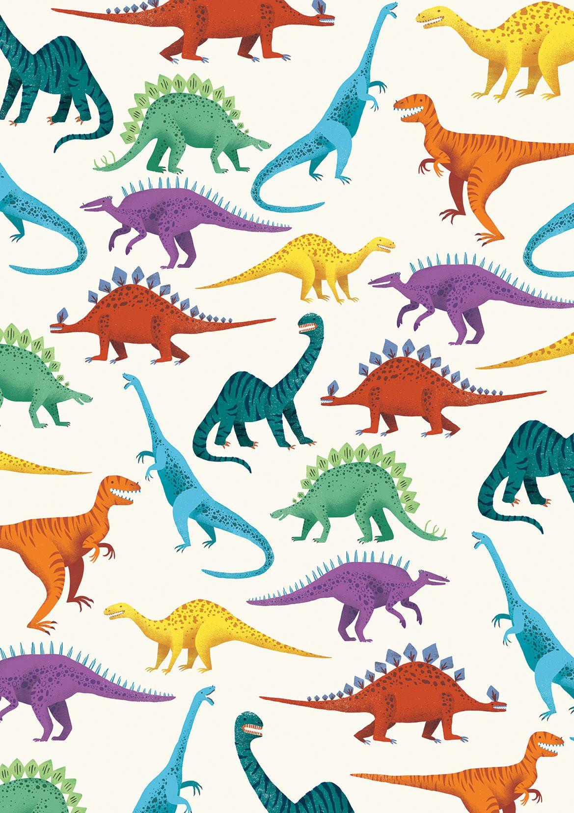 1169 x 1654 · jpeg - Rachael Saunders #illustration #dinosaurs #patterns #children # ...