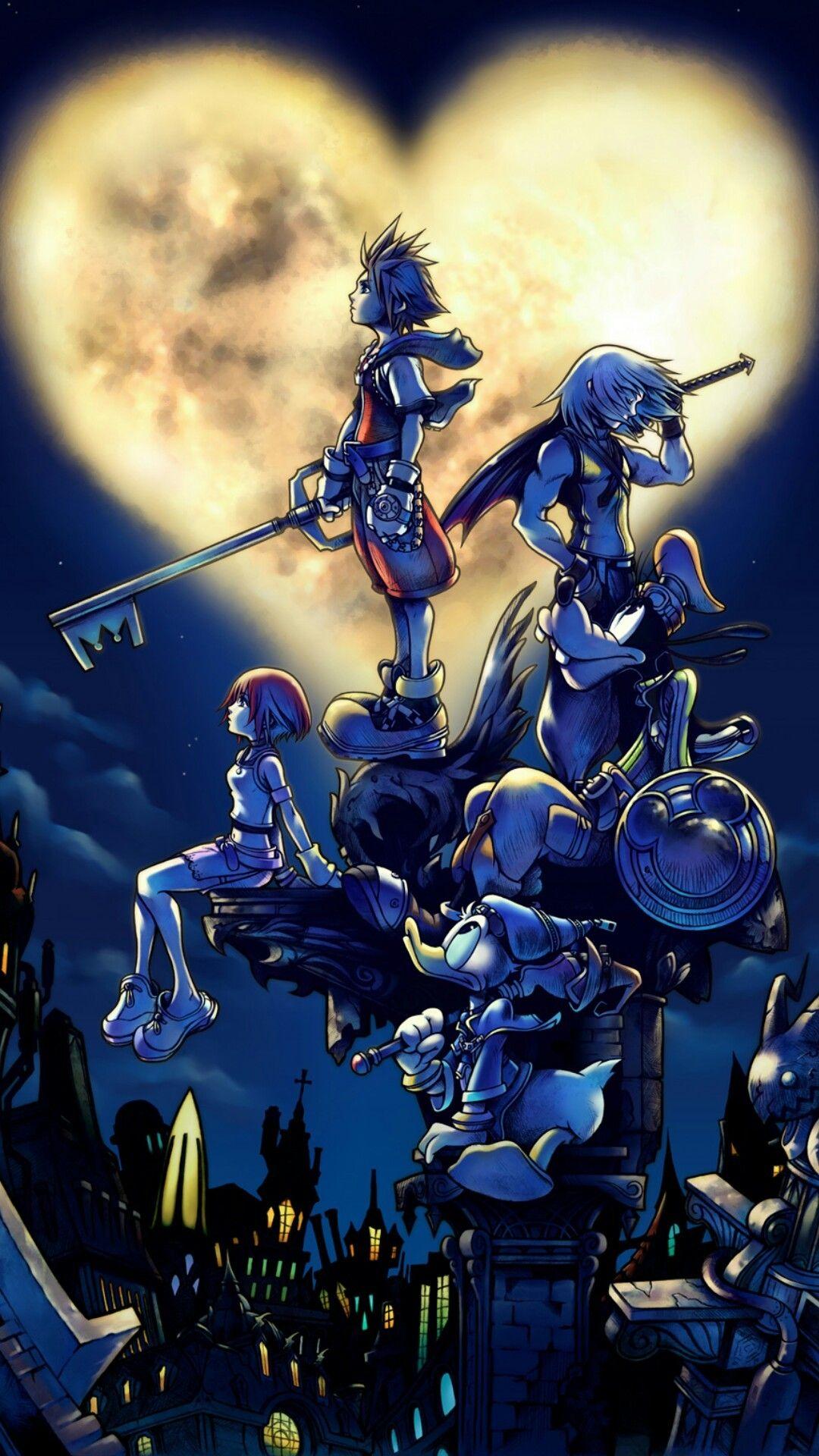 1080 x 1920 · jpeg - Roxas Kingdom Hearts Background Image | Kingdom hearts wallpaper, Roxas ...