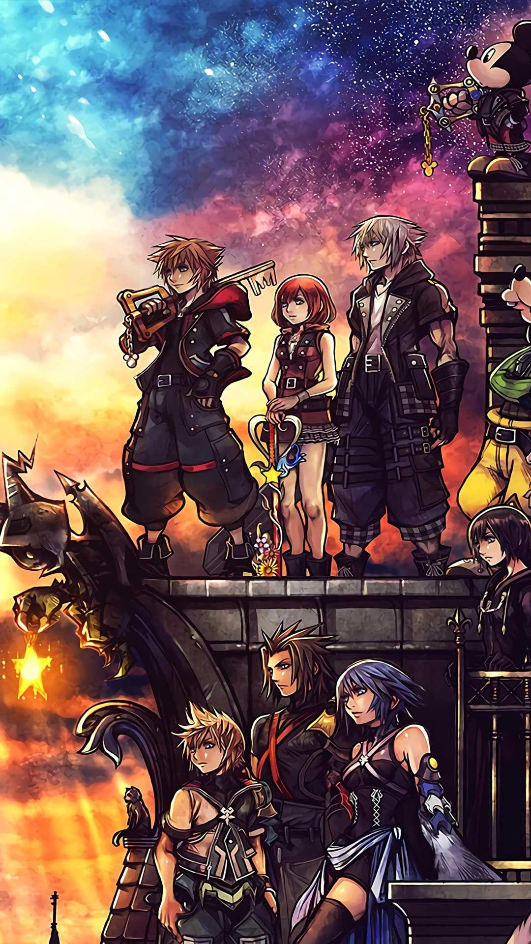 1080 x 1920 · jpeg - Get some Kingdom hearts 3 game HD images as iPhone android wallpaper ...