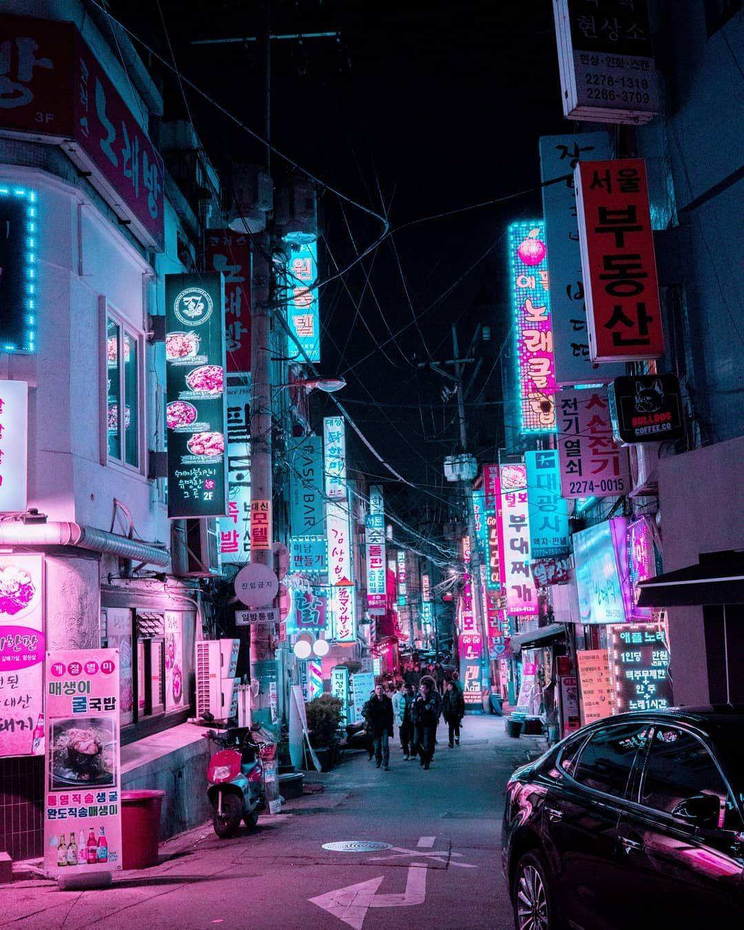 1080 x 1350 · jpeg - Cyberpunk, Neon And Futuristic Street Photos Of Seoul By Steve Roe ...