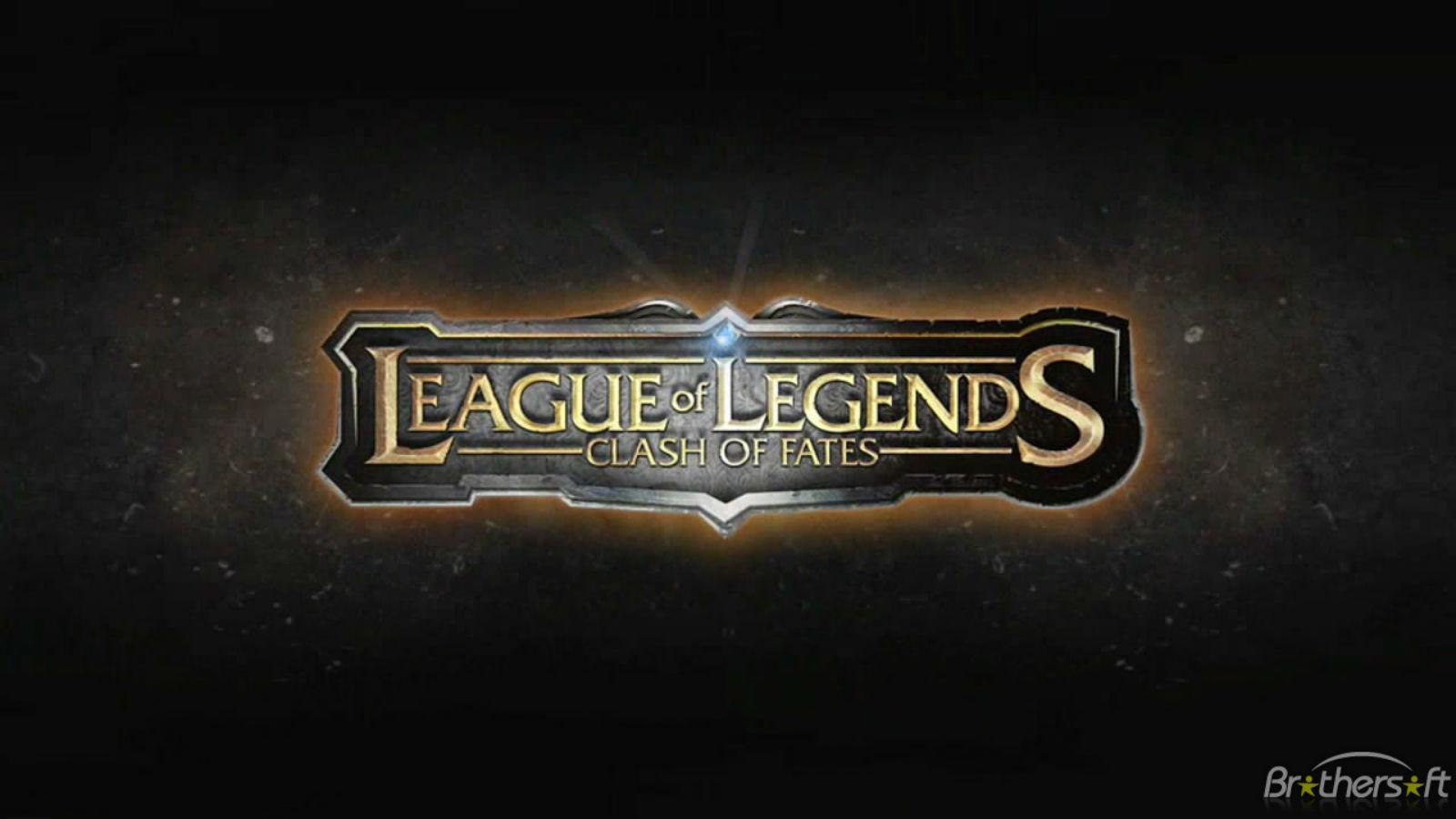 1600 x 900 · jpeg - Desktop Wallpaper: League Of Legends Logo HD Wallpaper